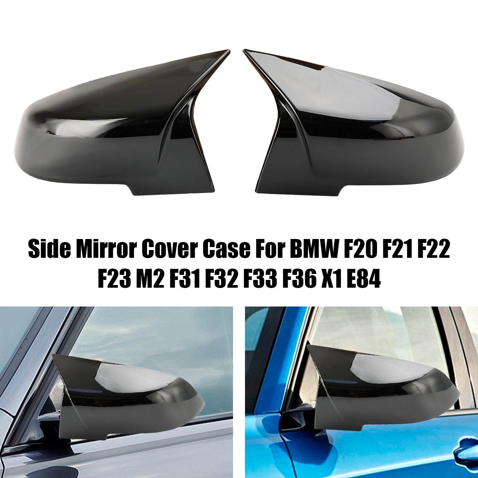 2012-2016 BMW 1 Series F20 F21 116i 118i 120i 125i 130i Hatchback Side Mirror Cover Case