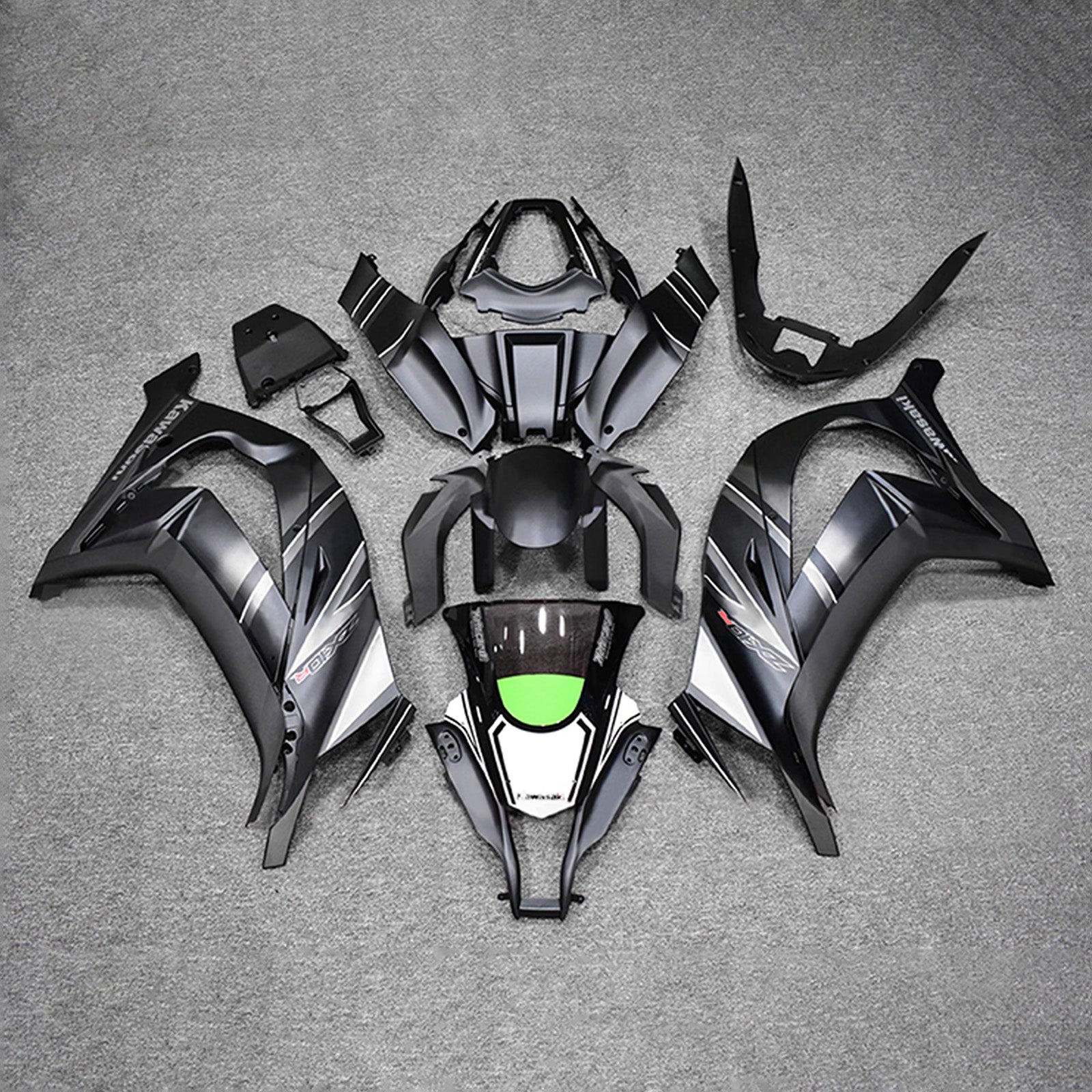 Injection Fairing Kit Bodywork Plastic ABS fit For Kawasaki ZX10R 2011-2015