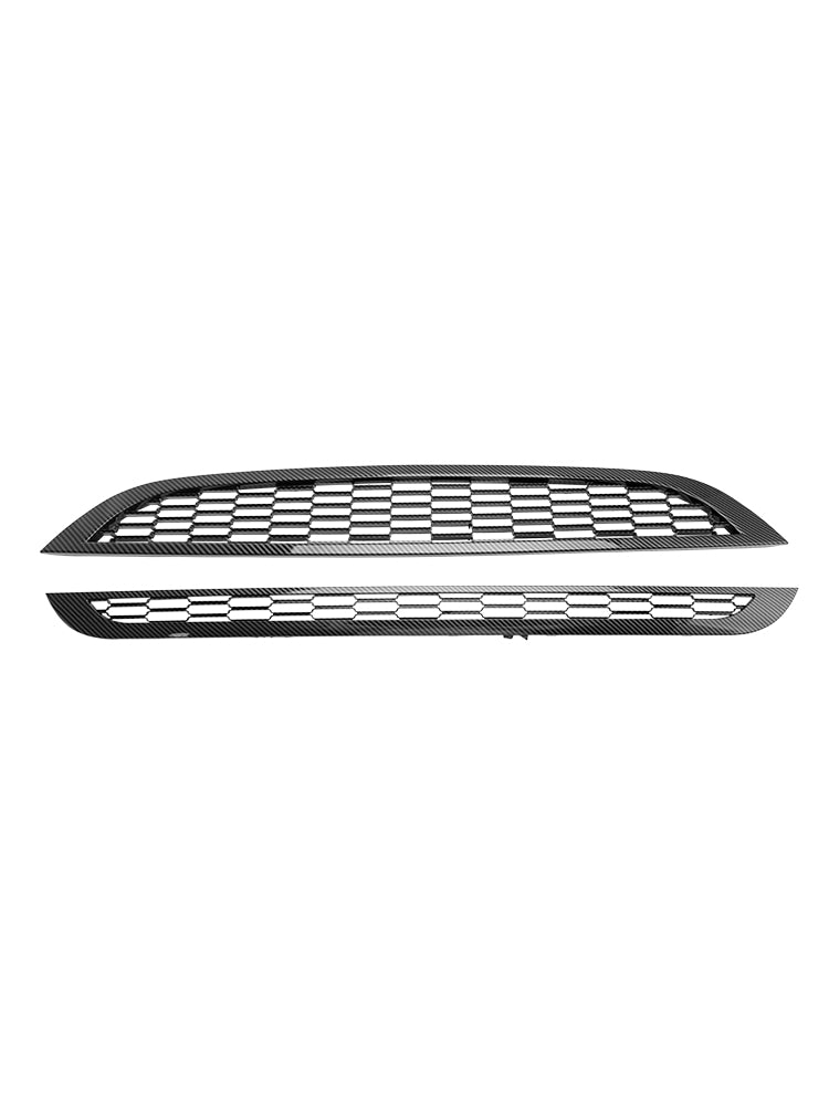 2002-2006 Mini Cooper R50 R52 R53 2PCS Honeycomb Mesh Front Grille Grill