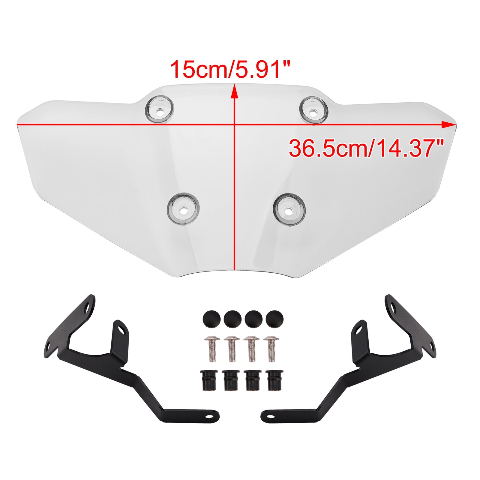 Motorcycle Windshield WindScreen Fairing fit for Yamaha MT-07 2025-2026