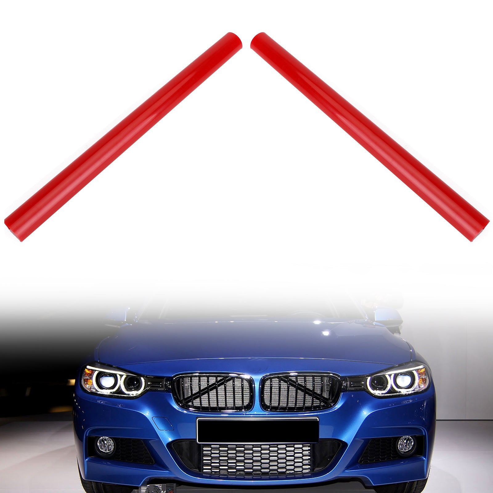 BMW F30 F31 F32 F33 F34 F35 F36 G20 G21 G28 G29 F20 F21 F22 F23 F24 F44 F40 Support Grill Bar V Brace Wrap RED 51647245789 Generic