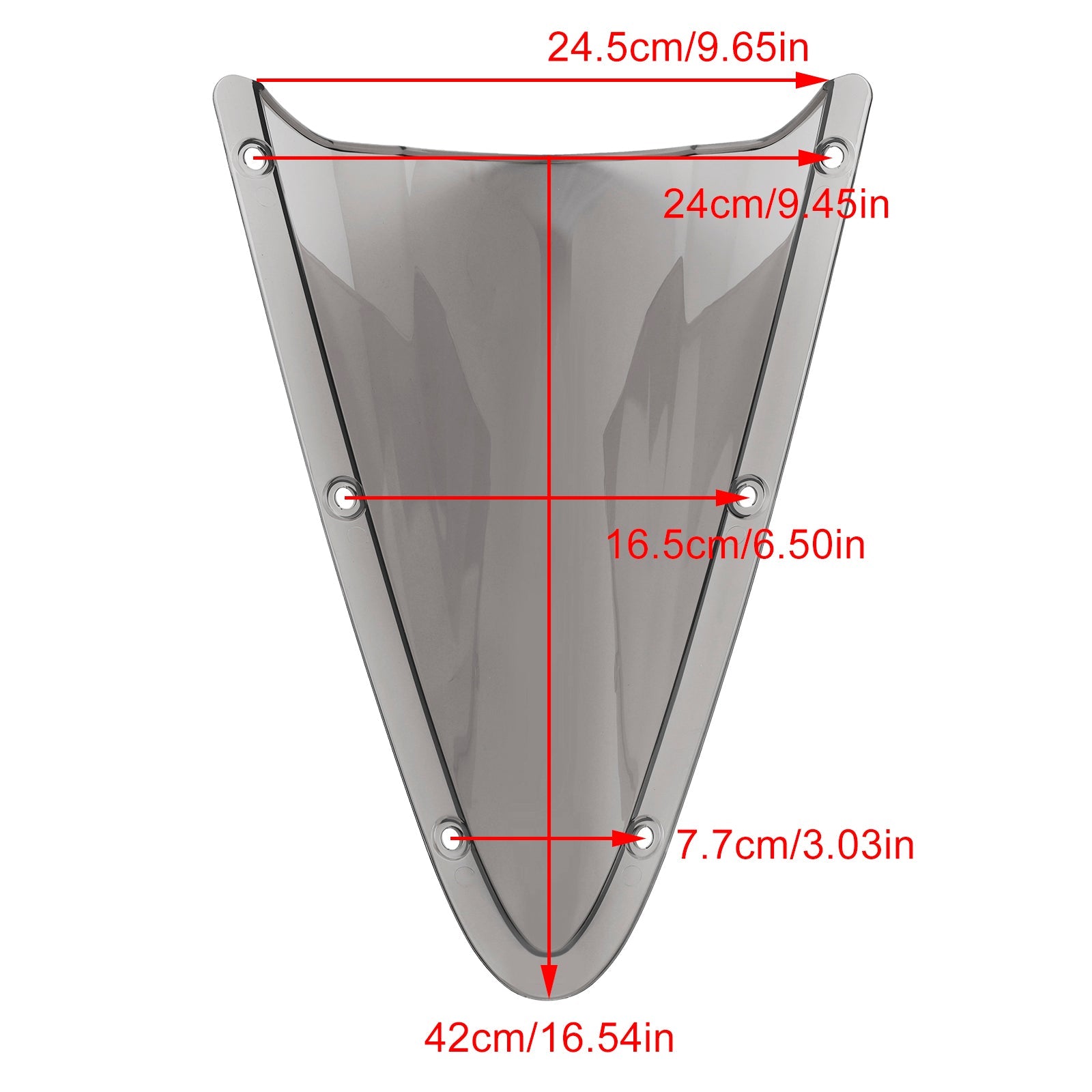 2014-2018 YAMAHA R125 ABS Motorcycle Windshield WindScreen
