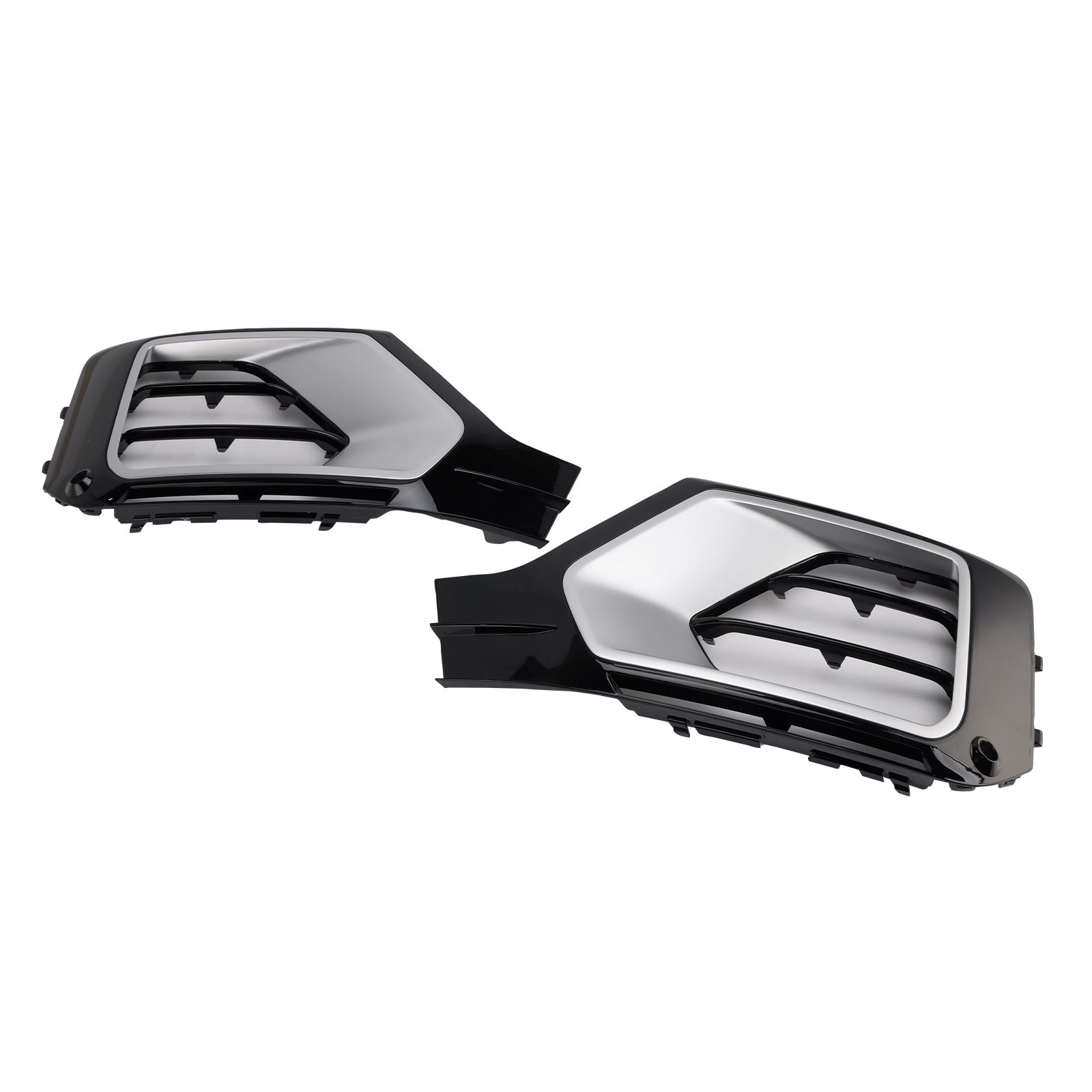 2016-2020 Audi Q2 2PCS Front Bumper Grille Fog Lamp Grille 81A807681G 81A807682G