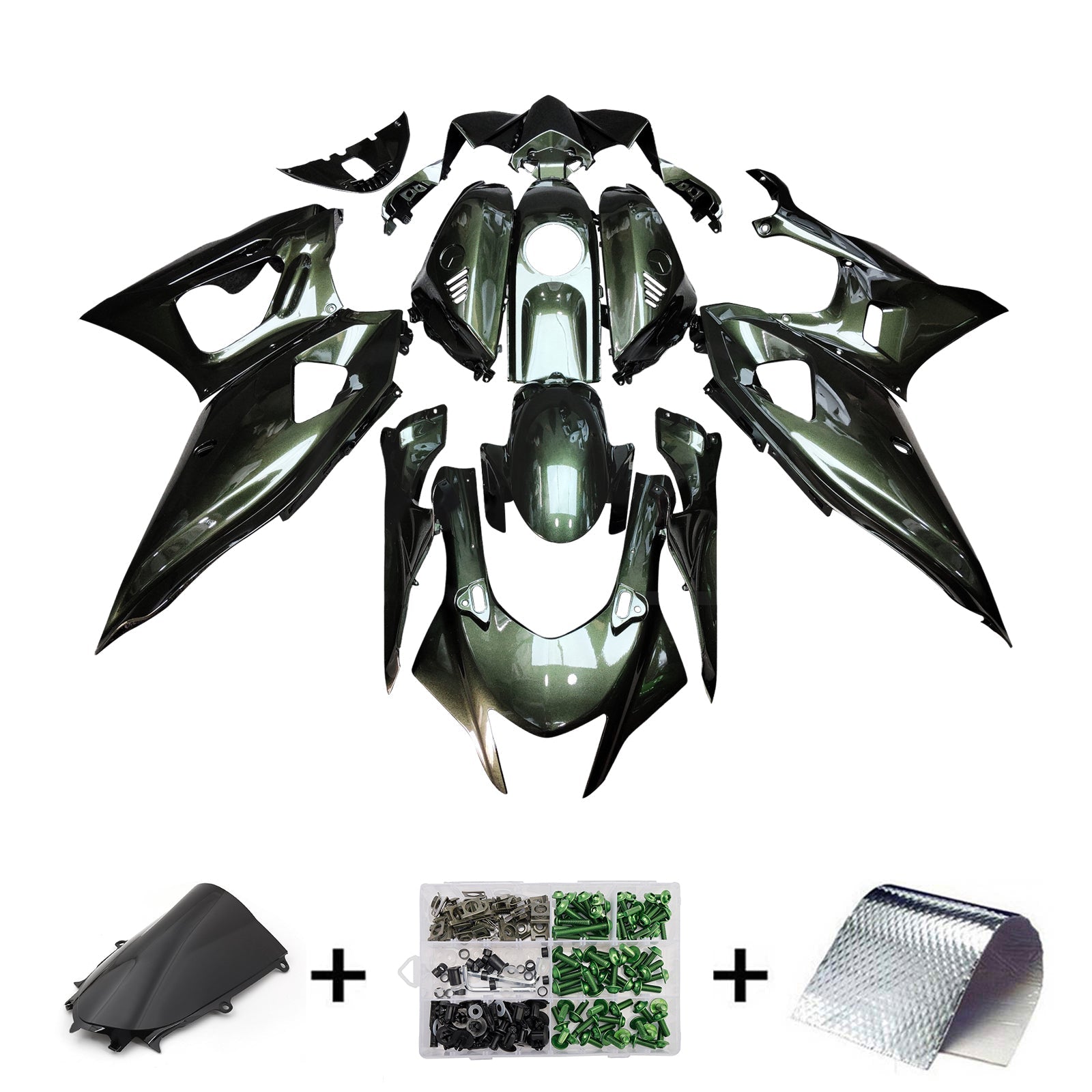 Injection Fairing Kit Bodywork Plastic ABS fit For Yamaha YZF-R7 2021-2025