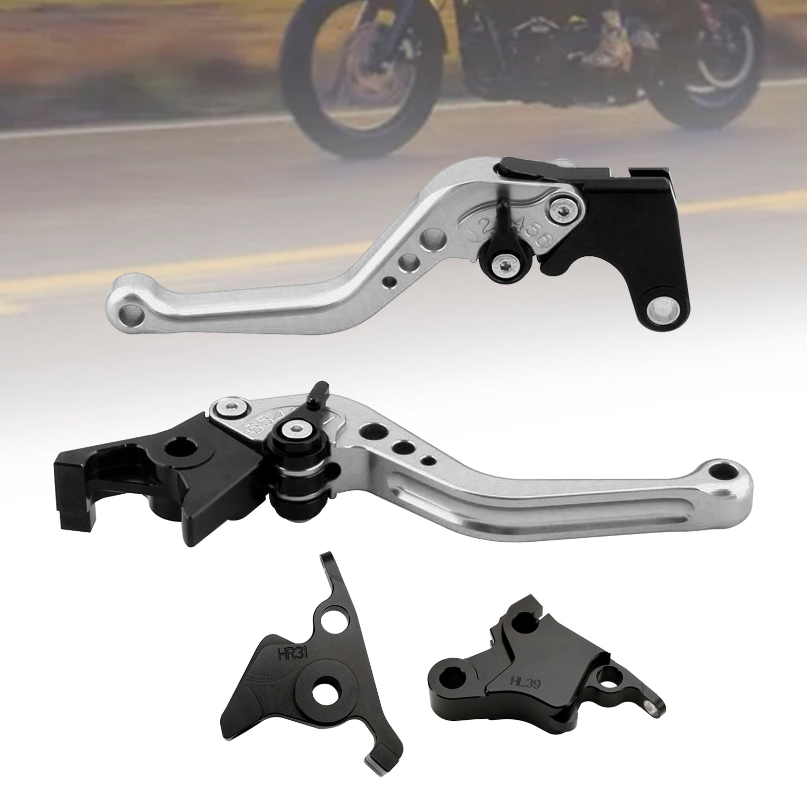 NEW Short Clutch Brake Lever fit for CFMOTO 450SS 450SR 21-23 450NK 23-24