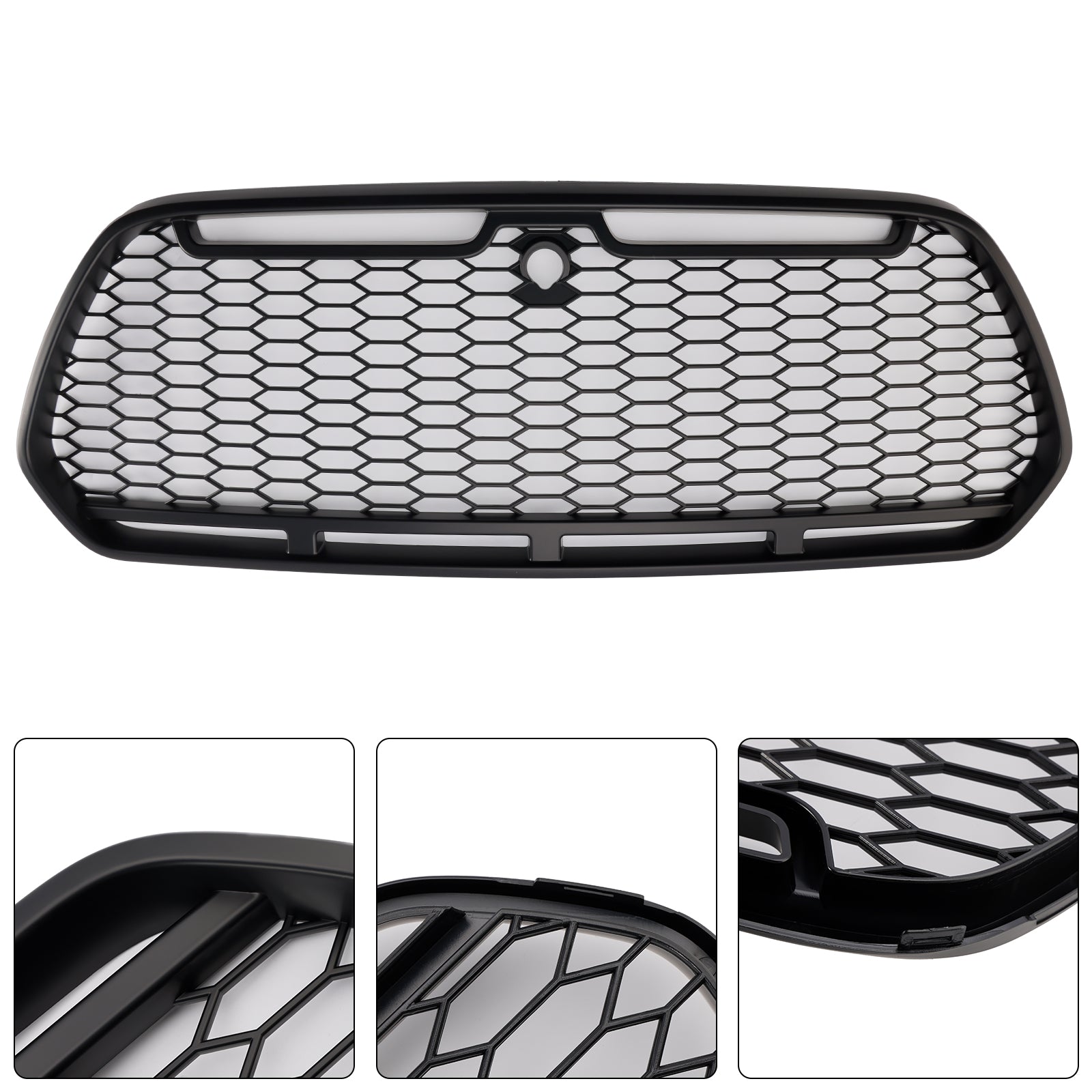 2015-2018 Ford Transit MK8 Raptor Matt Black Front Bumper Grill Grille