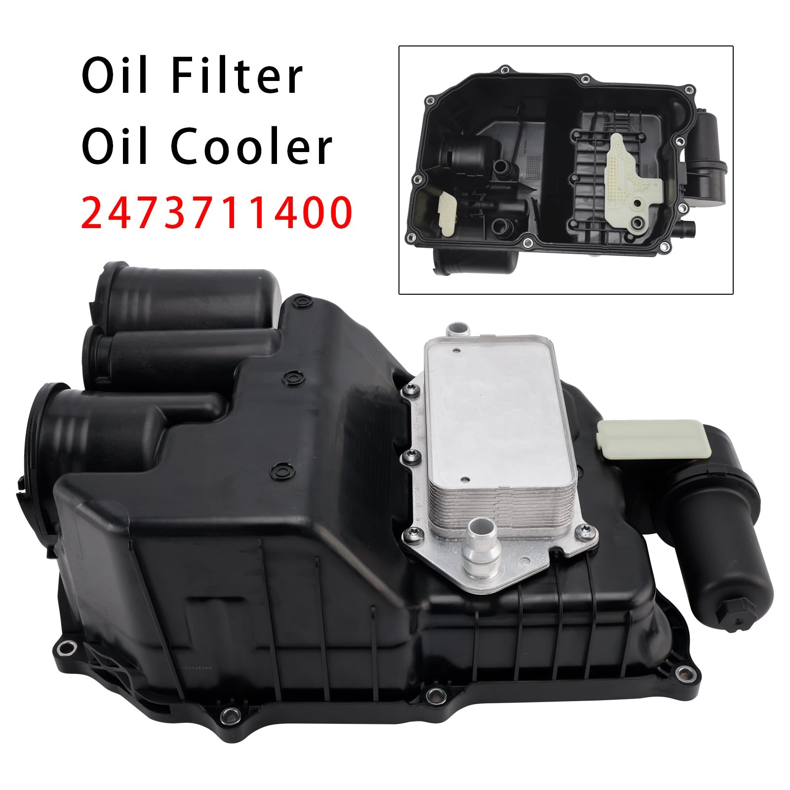 Gearbox Oil Pan Oil Cooler 2473711400 For Mercedes-Benz B-CLASS Sports Tourer