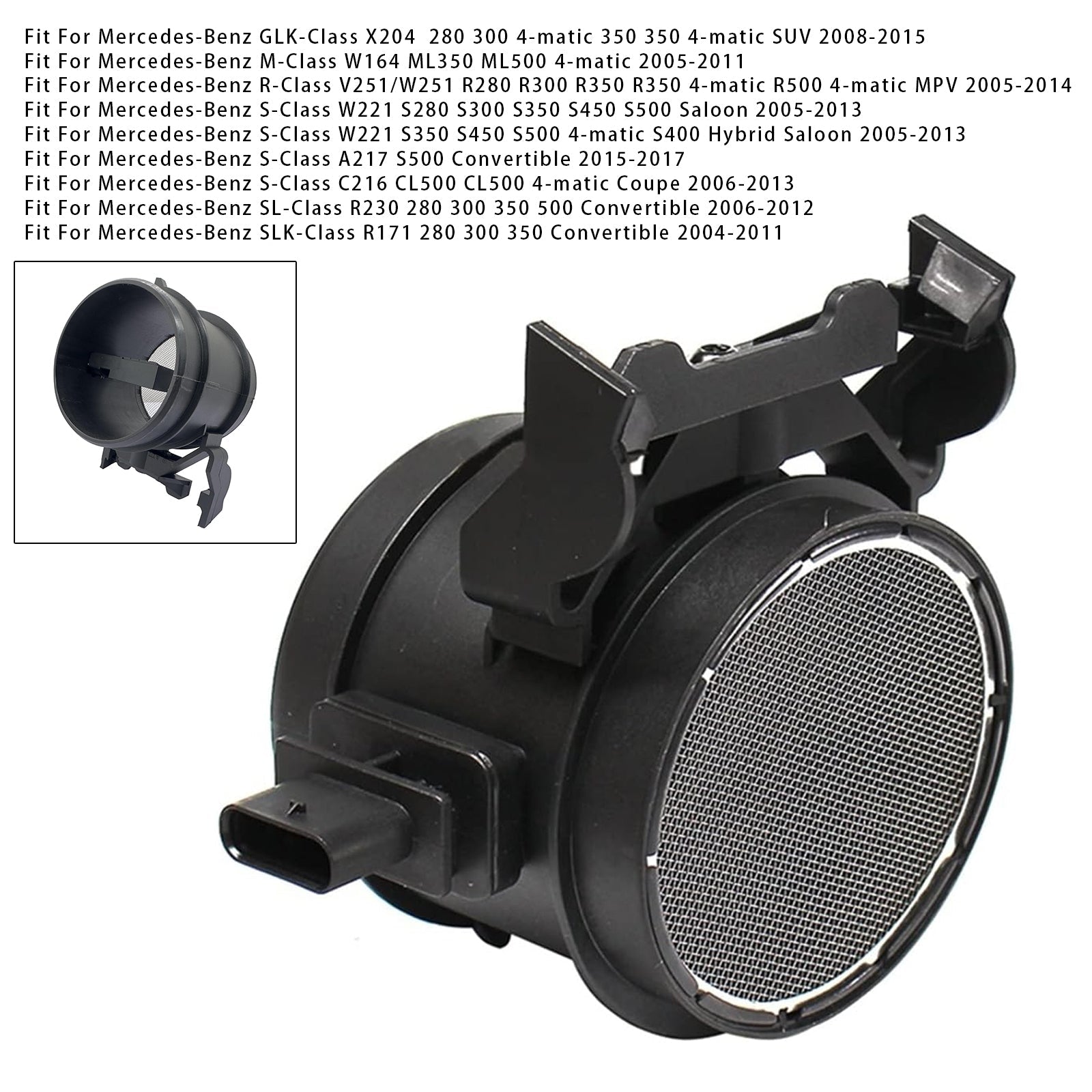 Mass Air Flow Meter Sensor For Mercedes-Benz E350 C280 C350 ML350 0280218173