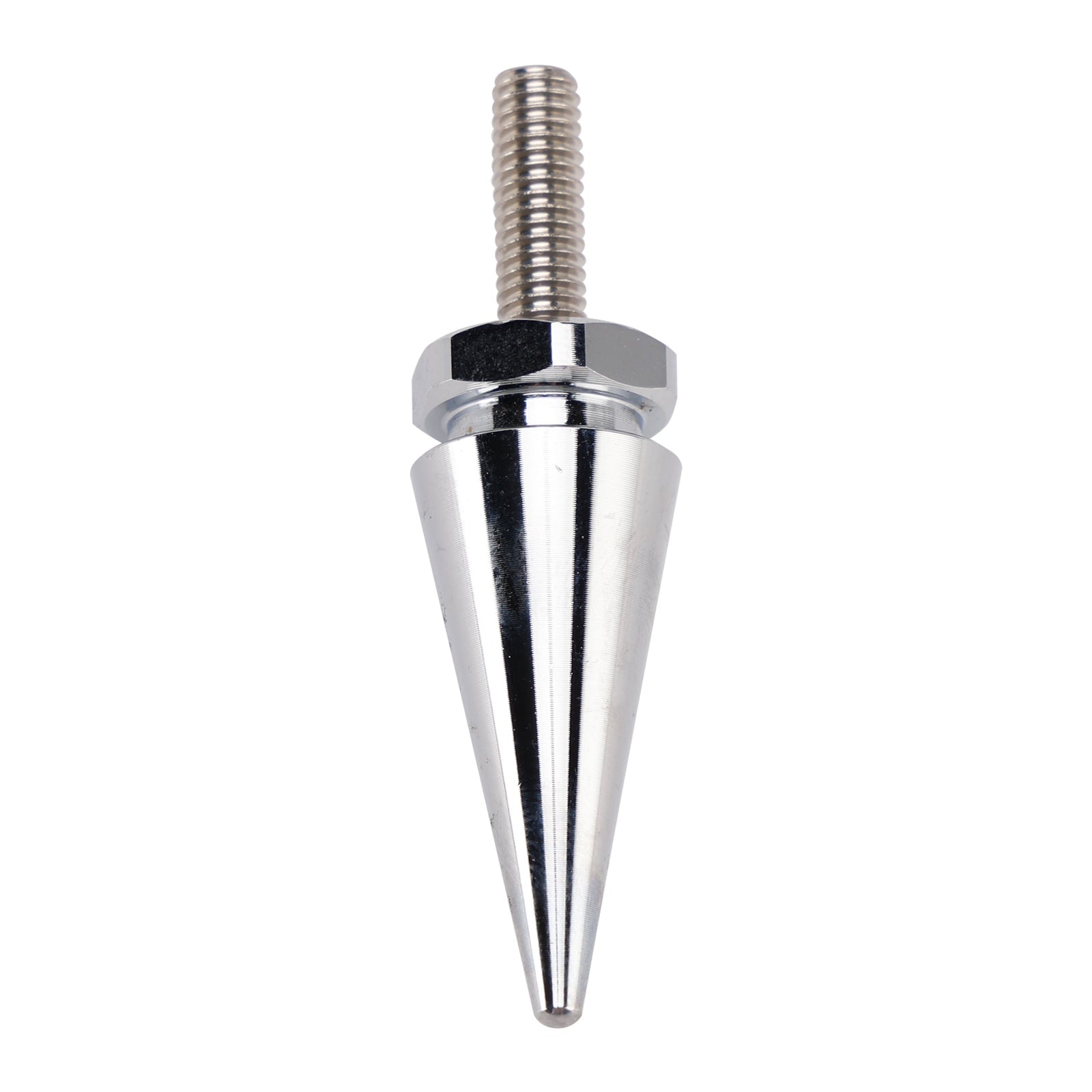 3 Spiked Windshield Bolts Silver For Electra Glide Tri Glide Street Glide 96-13
