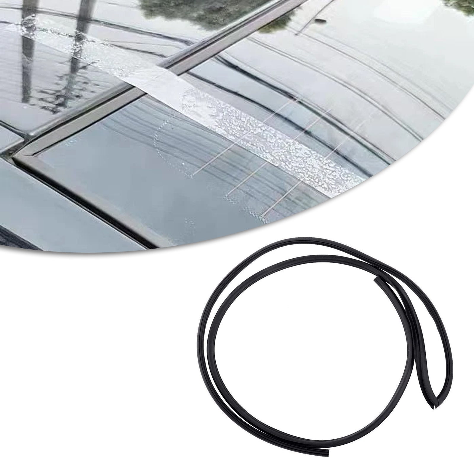 Rear Window Upper Molding Trim Seal 51317027916 For BMW 5 Series E60