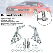 Long Tube Stainless Manifold Headers Fit Chevy Camaro SS LS3 6.2L V8 2010-2015