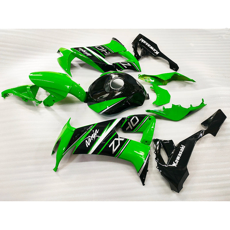 2009-2012 Kawasaki ZX6R 636 Fairing Kit Bodywork Plastic ABS