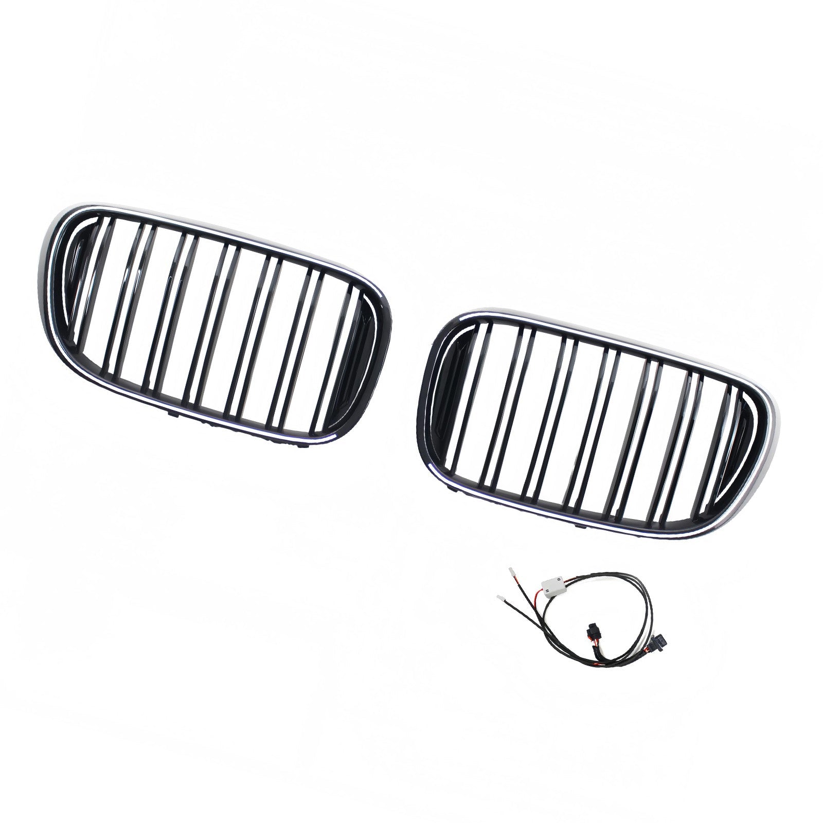 Front Kidney Grill Grille Fit BMW 7 Series G11 G12 2016-2018 Pre-Facelift