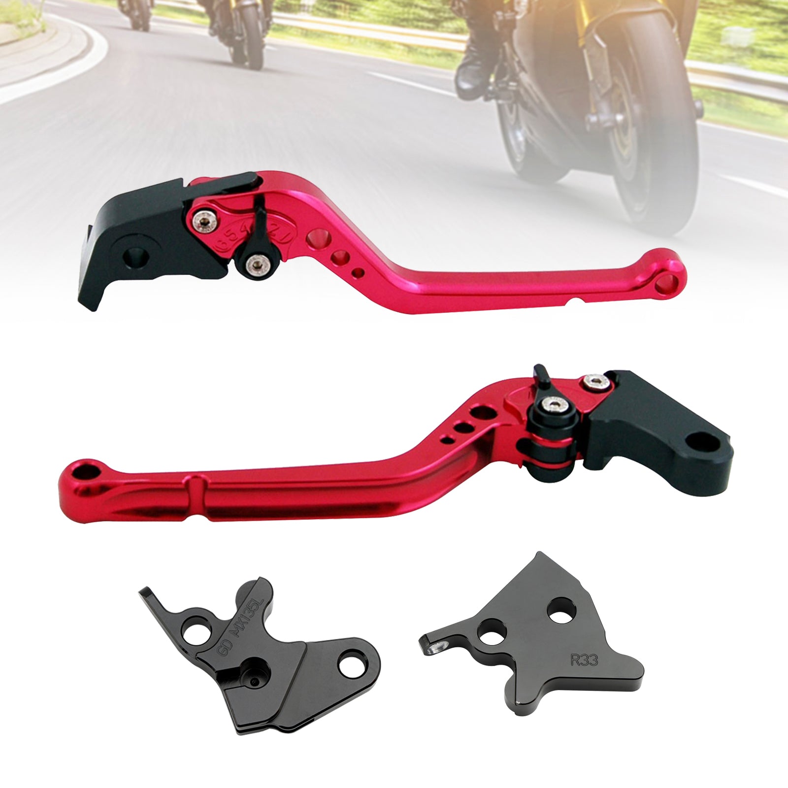 2005-2014 YAMAHA YBR125 Long Clutch Brake Lever