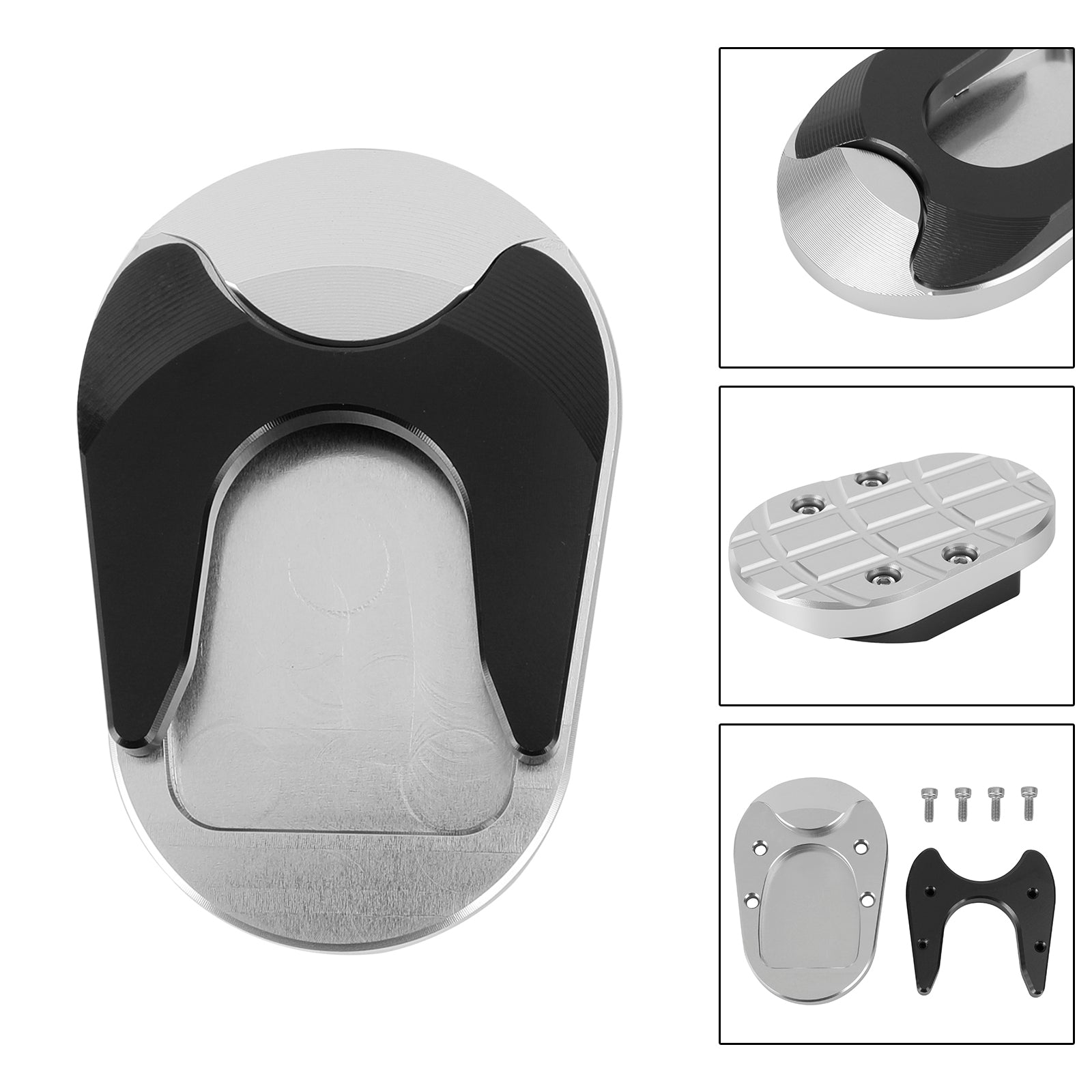 2013-2021 Vespa GTS300 Kickstand Enlarge Plate Pad Generic