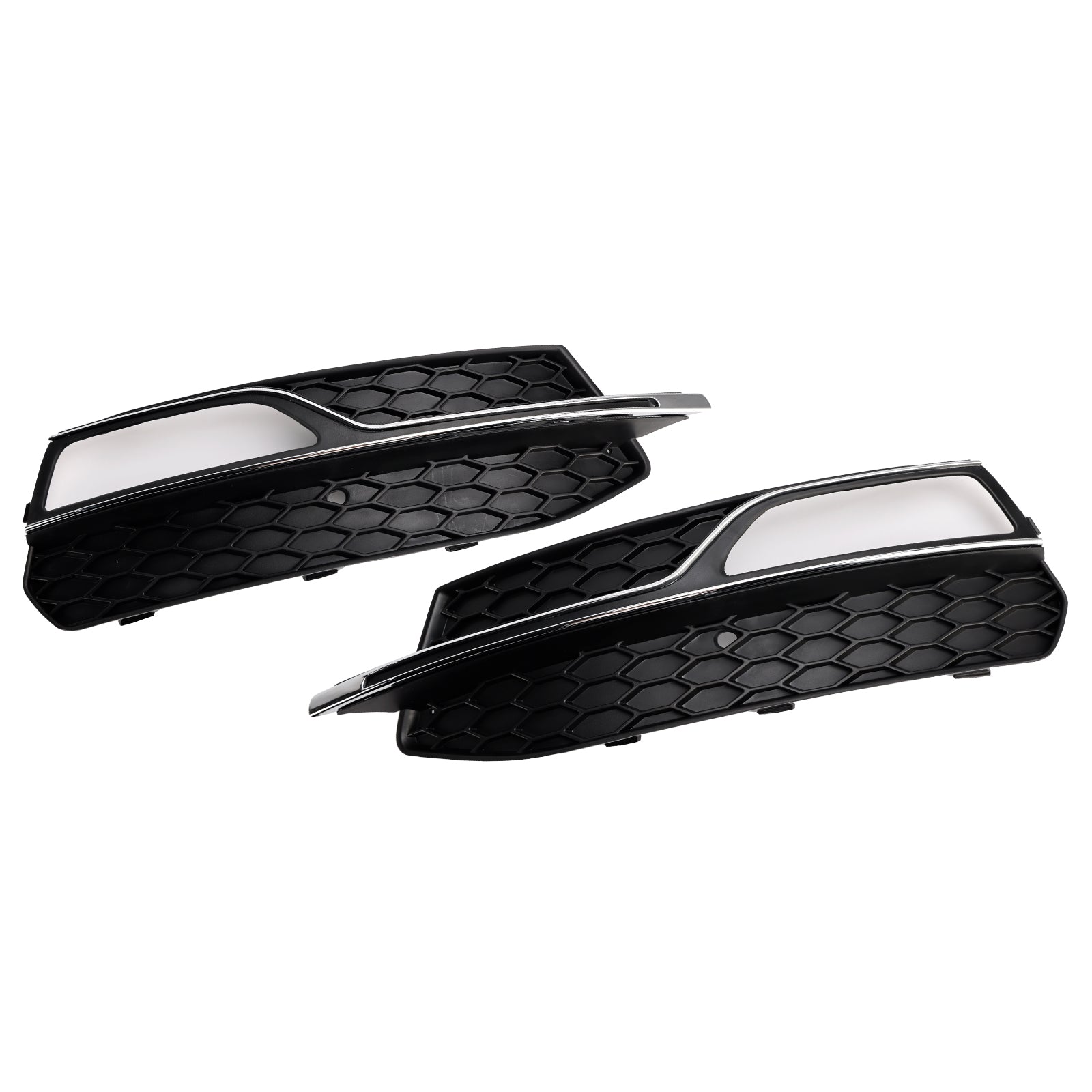 2013-2016 AUDI A3 S-Line S3 Front Lower Bumper Fog Light Cover Grille