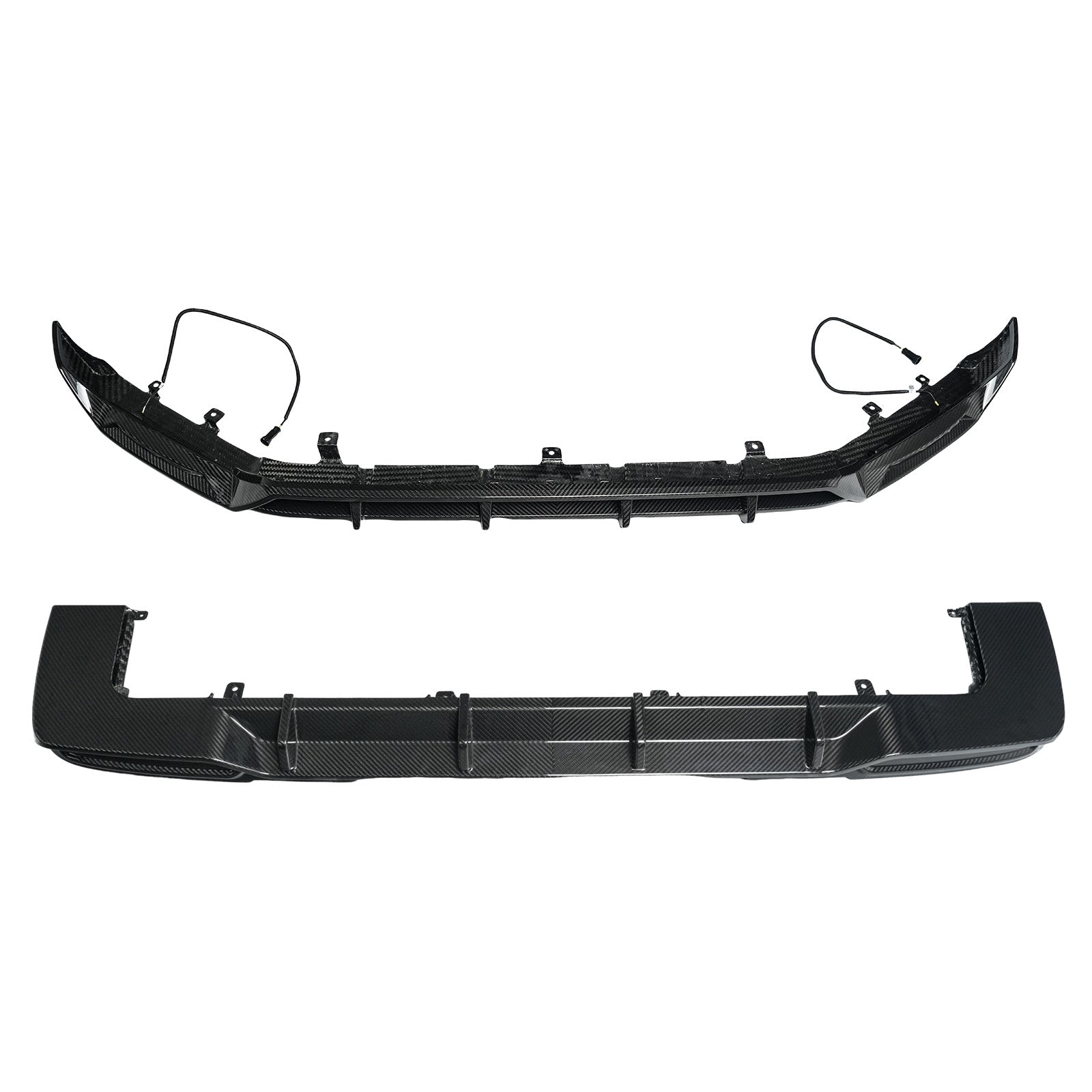 Dry Carbon Fiber Front Rear Bumper Diffuser Lip Fit Benz G-Class W465 2025+