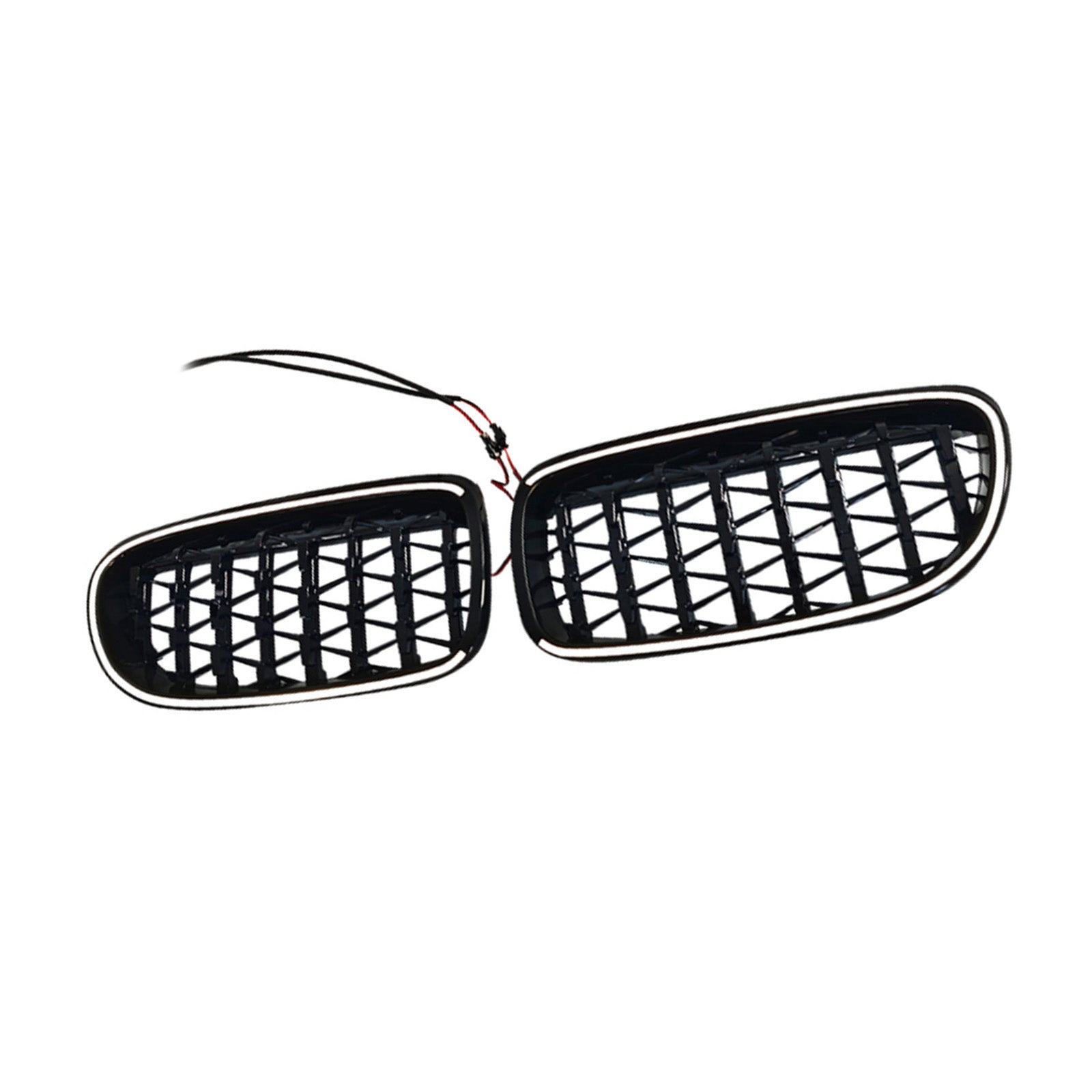 2009-2011 Fit BMW 3 Series E90/E91 LCI Diamond Front Kidney Grill Grille