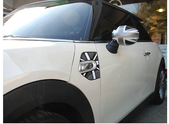 Union Jack Side Mirror Caps Set Covers for MINI Cooper Hardtop 14 F55 & 15 F56