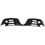 2016-2019 Fit Audi Q7 2PCS Front Bumper Fog Light Grille Cover 4M0807681E