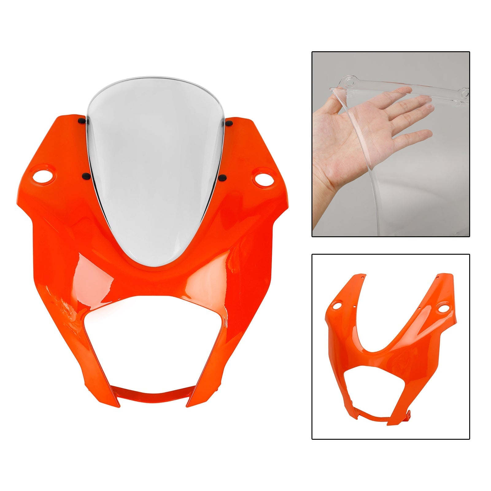 2022-2023 RC390 Windshield WindScreen Headlight Fairing Cover Generic