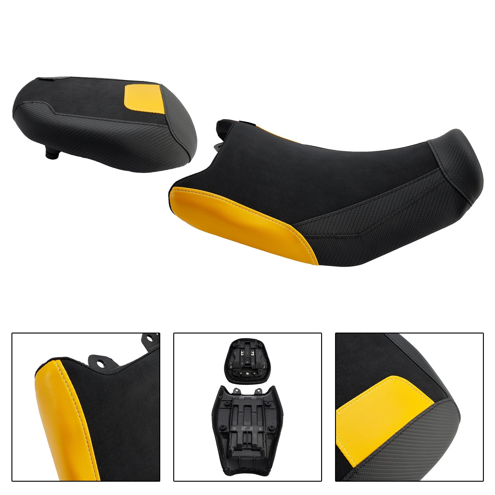 2024-2025 For Suzuki V-Strom250Sx Driver&Passenger Seat Lower Cushion Yellow