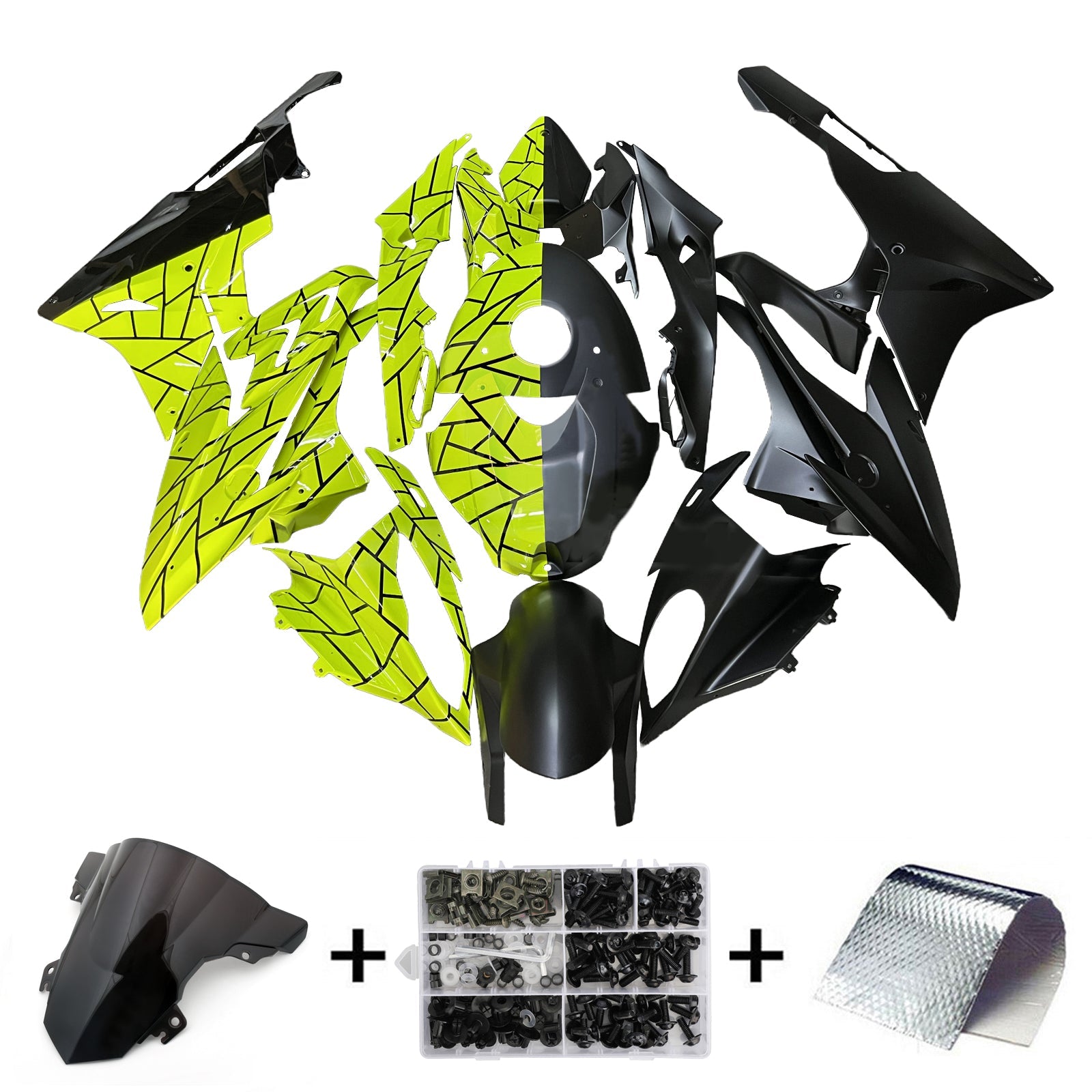 2017-2018 BMW S1000RR Injection Fairing Kit Bodywork Plastic ABS