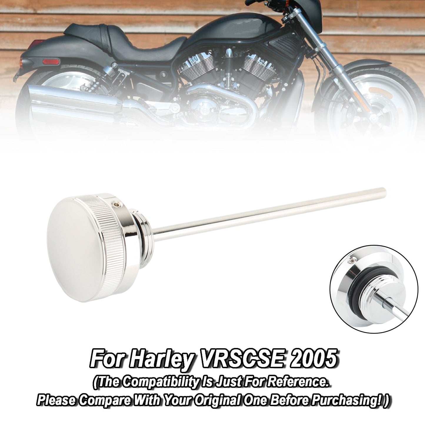 VRsca Harley Vrscb Vrscd Vrscse Vrscaw Oil Dipstick Tank Cap Plug