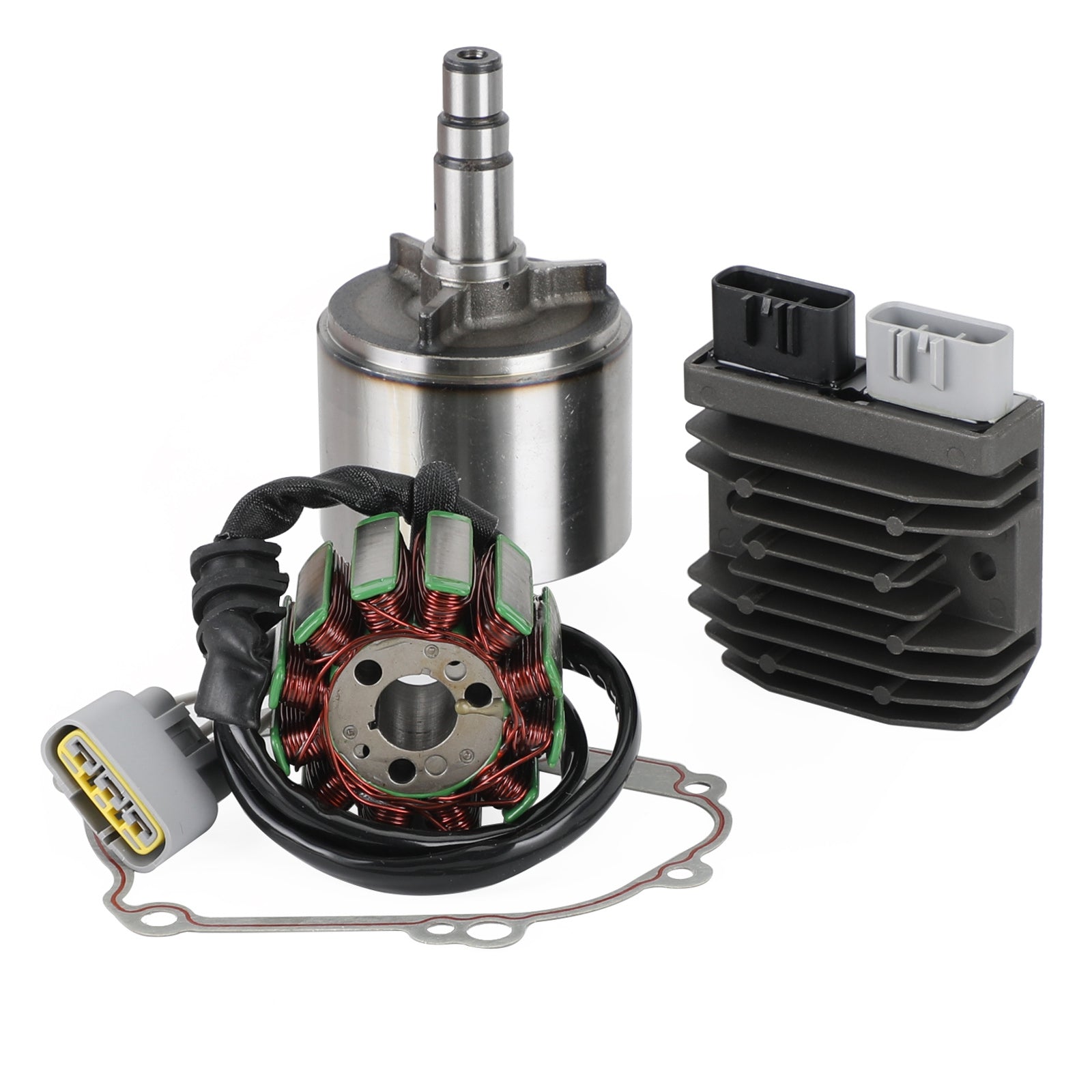 2007-2012 Yamaha FZ1 FZ1-SA FAZER S-TYPE ABS Flywheel Rotor+Stator+ Regulator+Gasket 5VY-81410-00