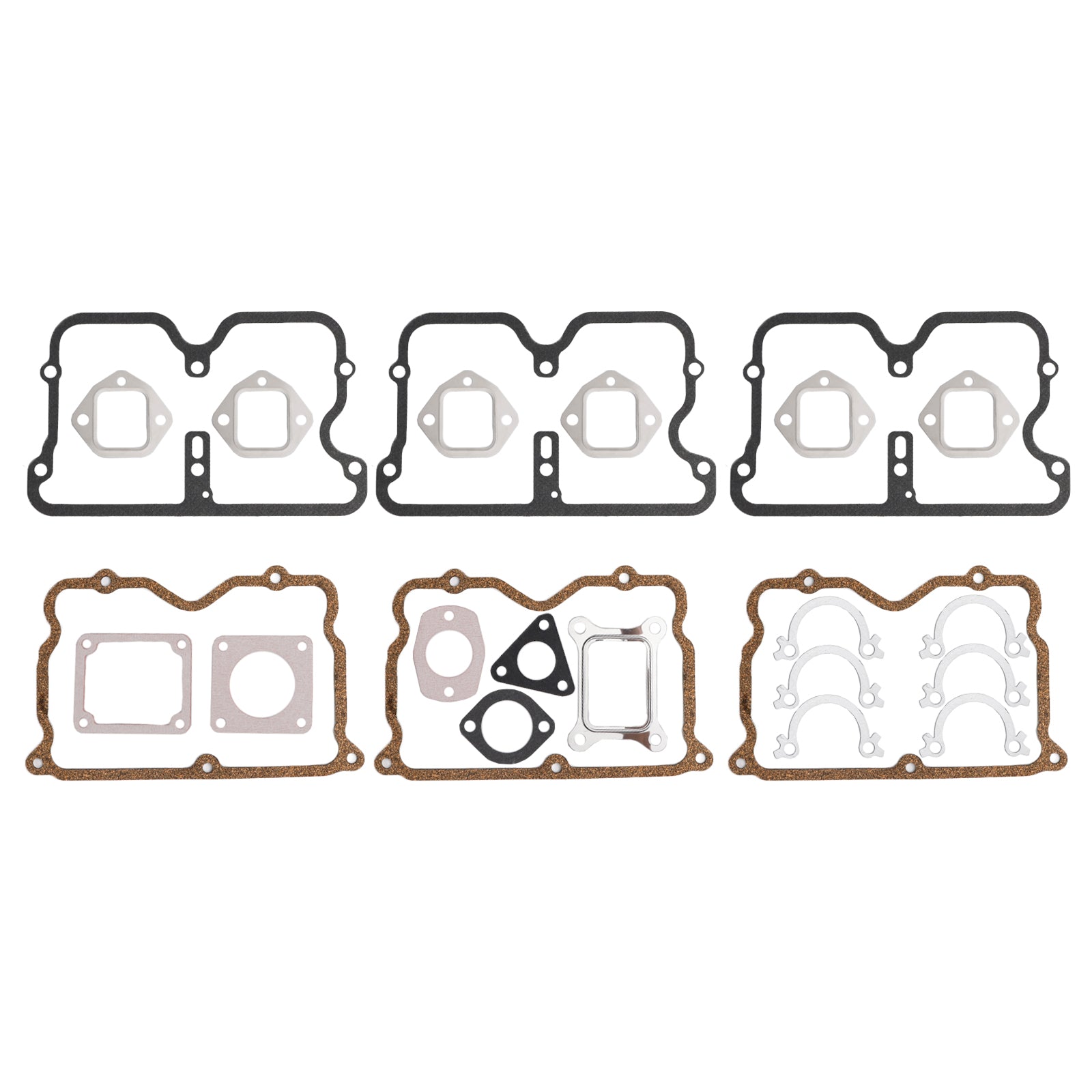 3801754 4024919 For Cummins 855 Big Cam IV STC NT NTC Upper+Lower Engine Gasket Set