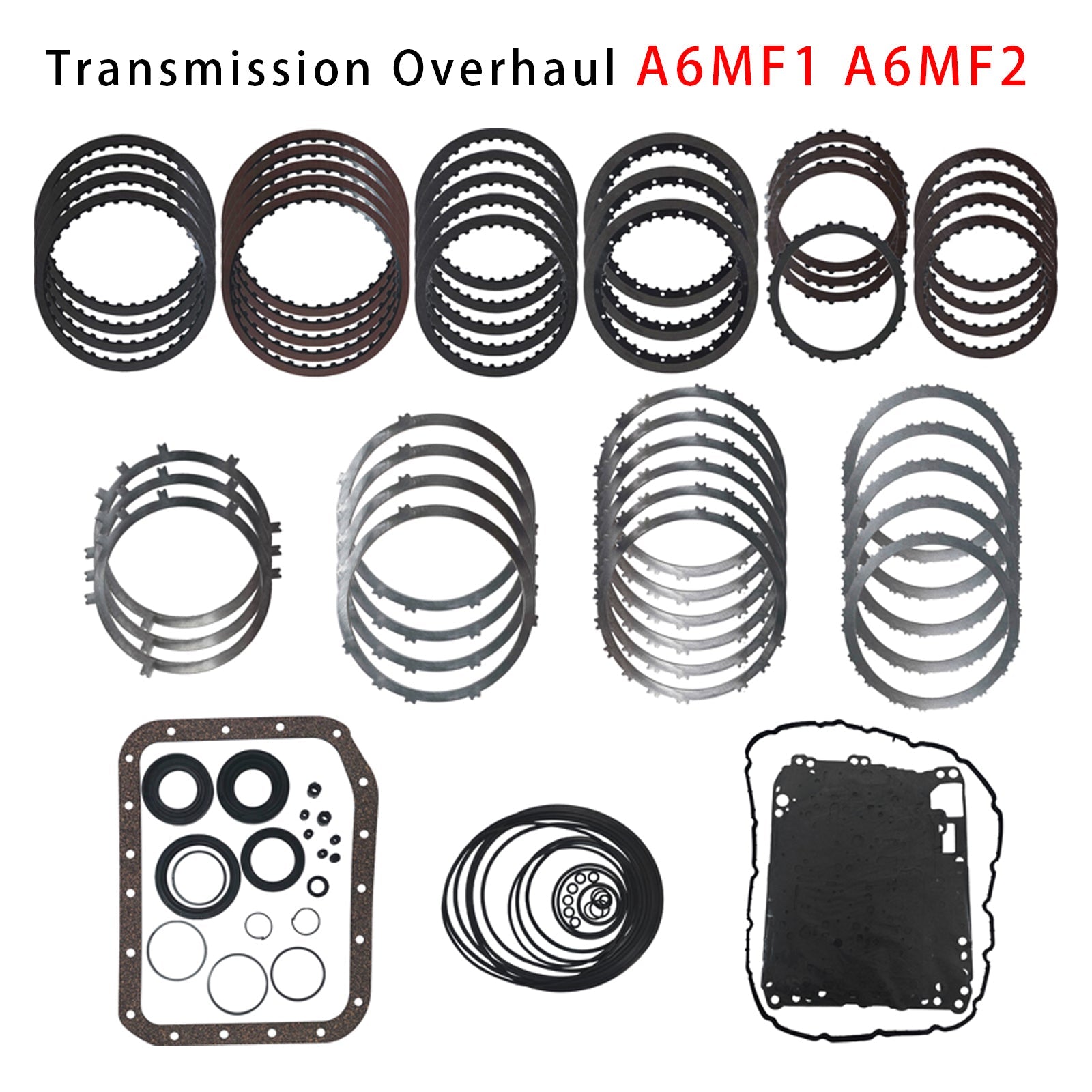 2011-2014For KIA/NAZA CARENS 6 SP FWD L4 1.7L 2.0L Transmission Master Rebuild Kit A6MF1 A6MF2