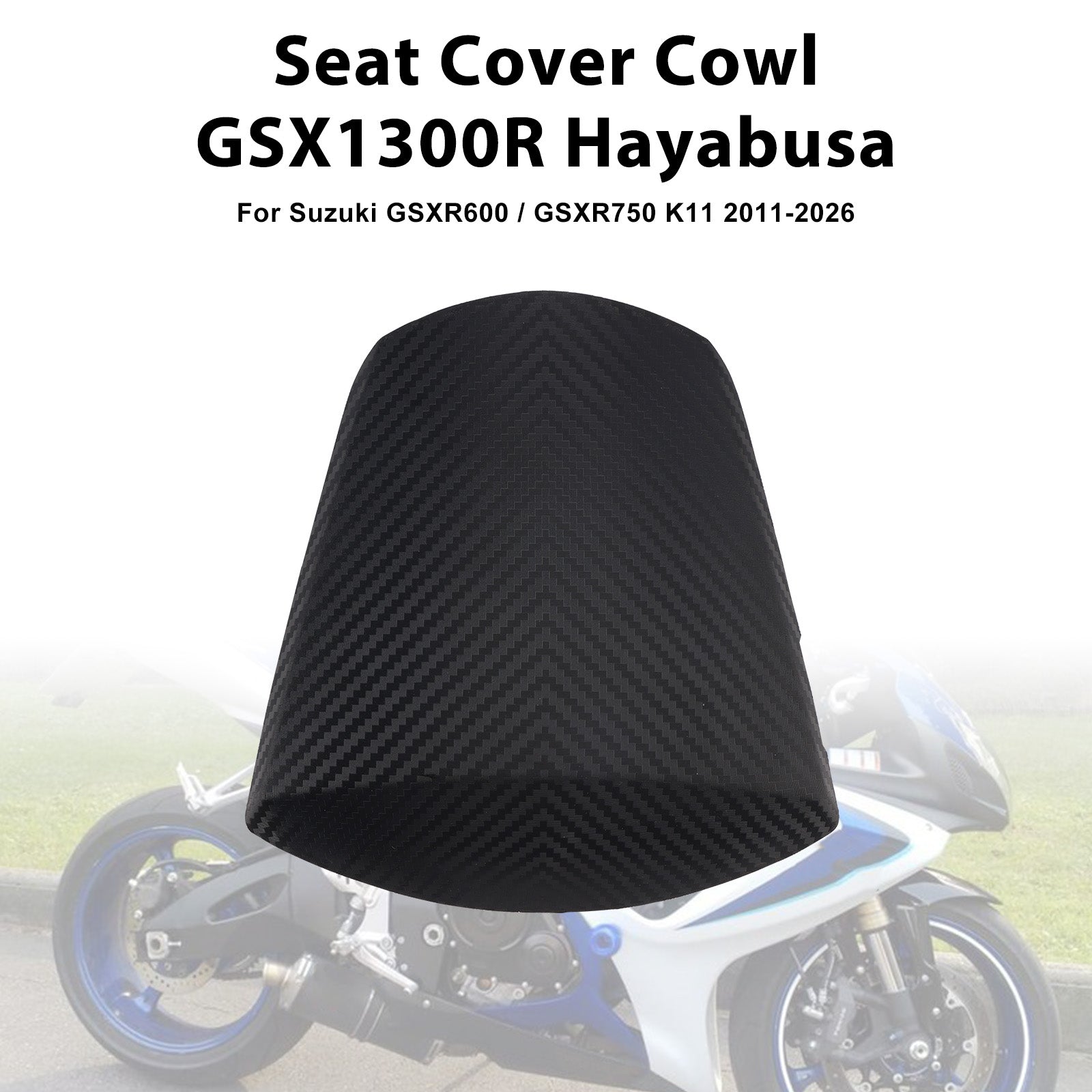Rear Seat Fairing Cover For Suzuki GSXR600 GSXR750 K11 2011-2026
