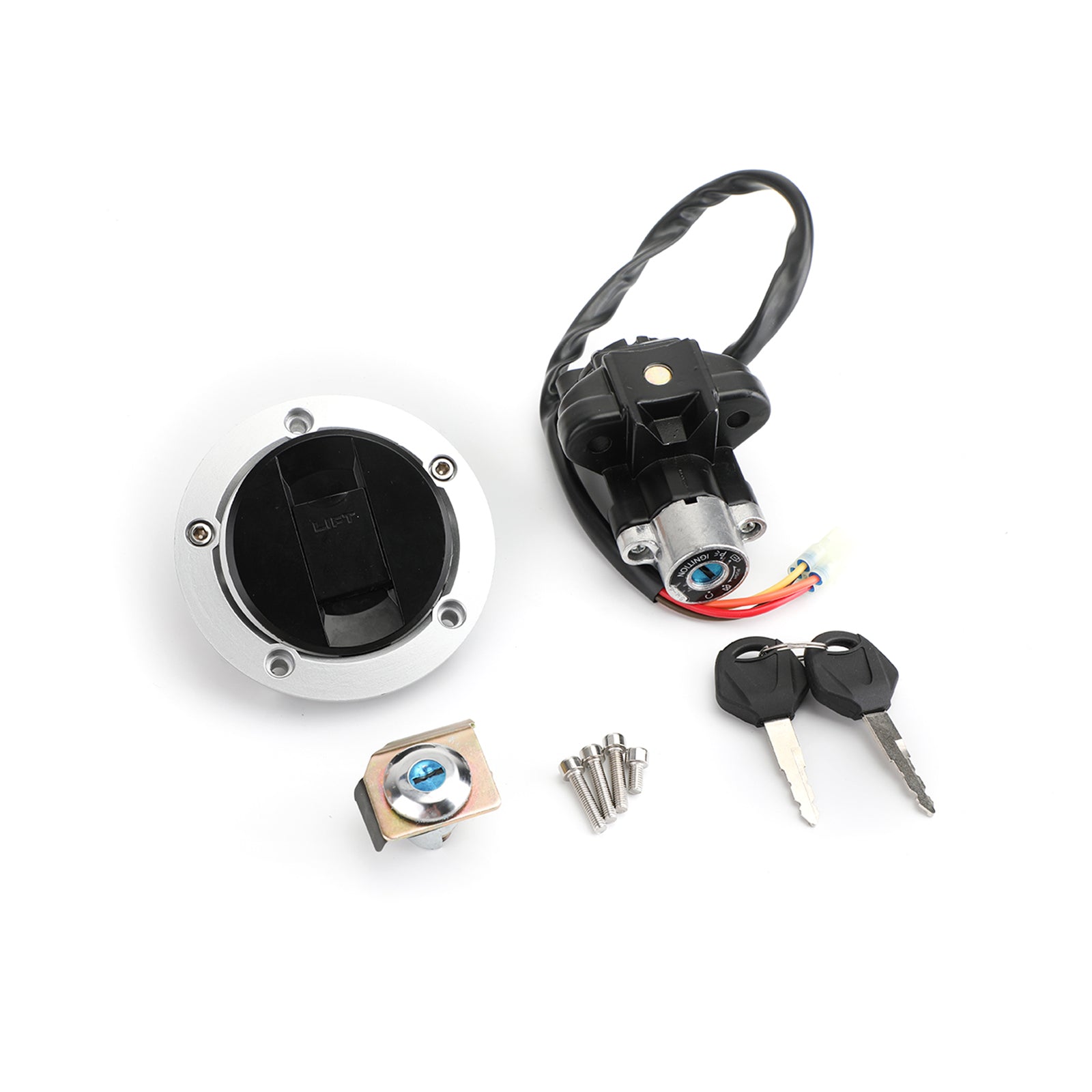 2009-2015 Suzuki SFV650 Ignition Switch Fuel Gas Cap Lock Keys 37000-16820 37000-16840