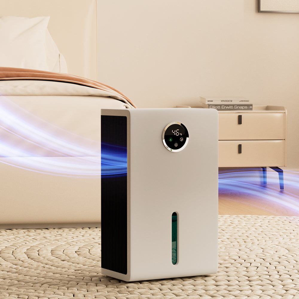 120oz Home Dehumidifier for 1000 sq.ft | Quiet, Energy-Saving w/ Negative Ion Purifier & Color LED Touch Screen