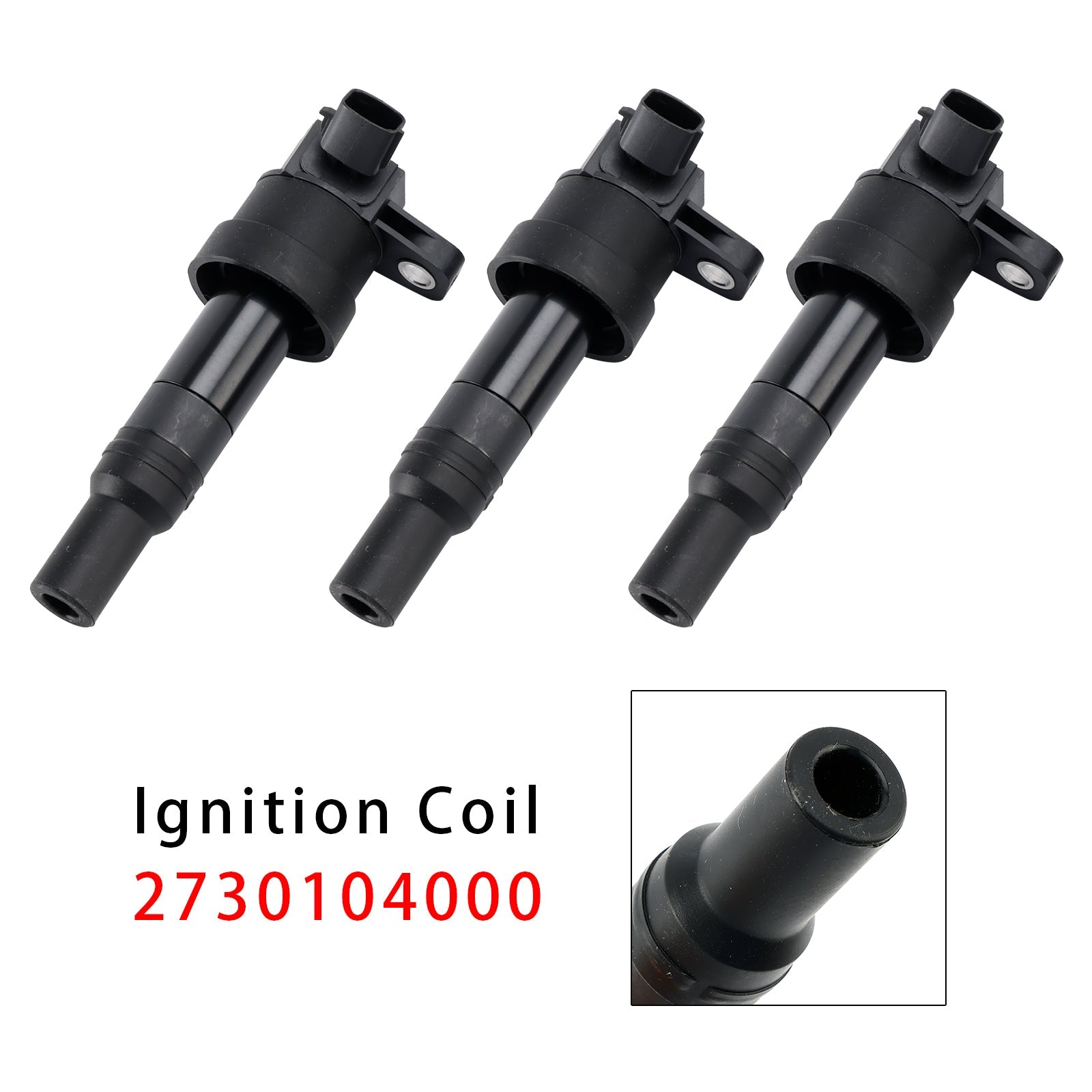 3PCS Ignition Coil 2730104000 For Kia Picanto1.0L 1.2L 2011-2015