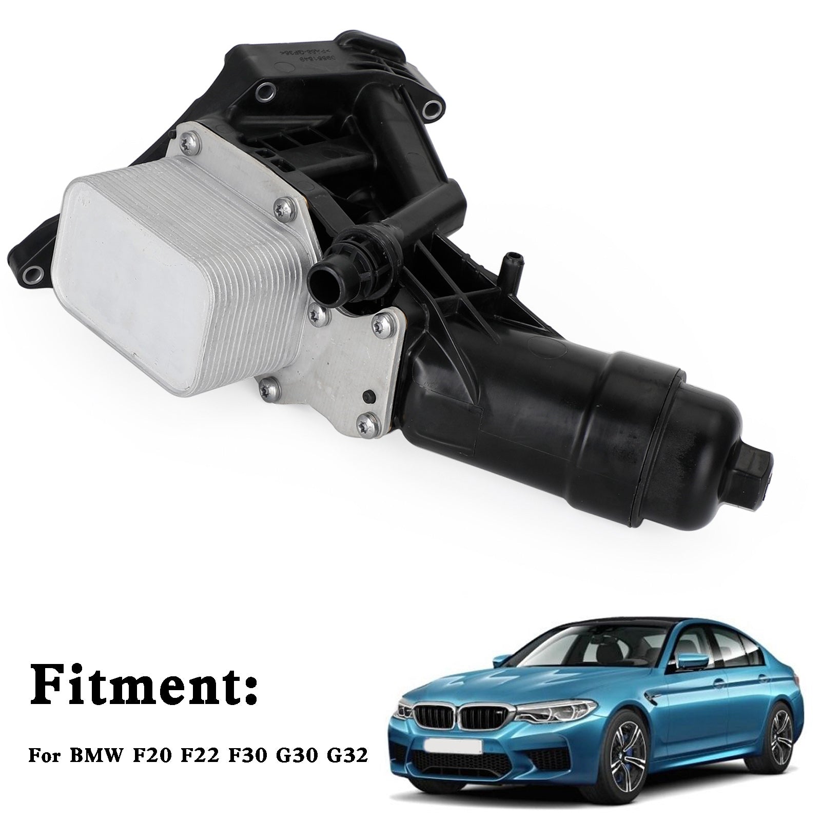 BMW F20 F22 F30 G30 G32 X4 Engine Oil Cooler Filter Housing 11428596283