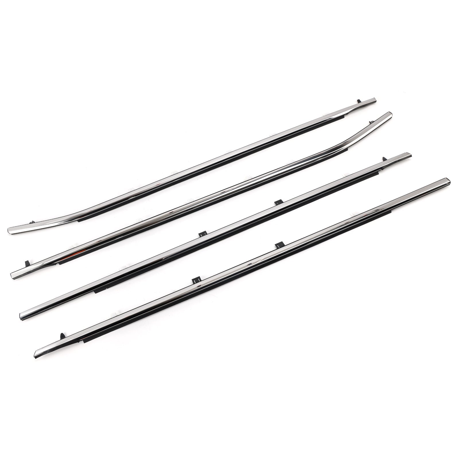 2011-2017 For Odyssey 4PCS Weatherstrips Seal 72410-TK8-A11 Door Belt Molding