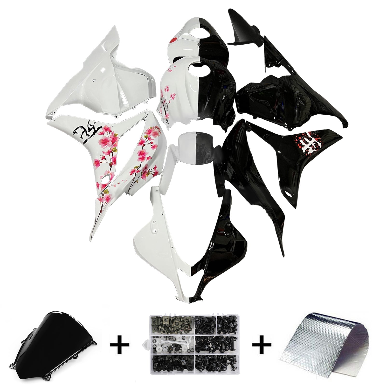 Injection Fairing Kit Bodywork Plastic ABS For Honda CBR600RR 2009-2012 F5