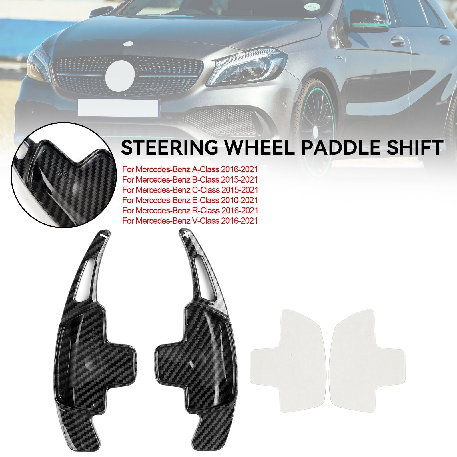2016-2021 Mercedes-Benz A-Class Steering Wheel Shift Paddle Shifter Extension