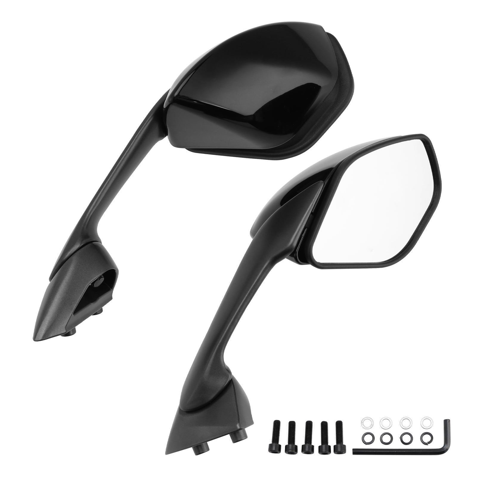 2022-2024 SUZUKI GSX1300R HAYABUSA BLACK PAIR REAR VIEW MIRRORS LEFT & RIGHT 56500-10L00