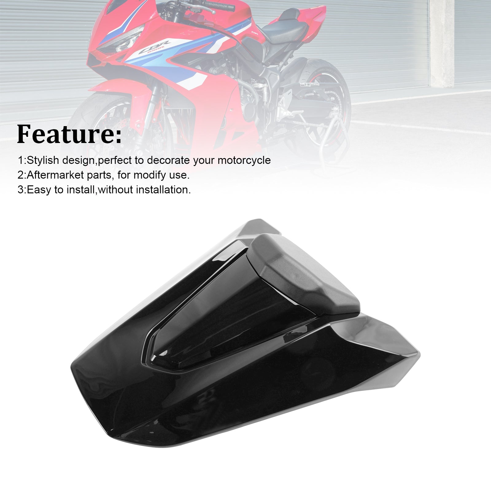 2024-2026 Honda CBR650R CB650R Rear Tail Seat Fairing Cover