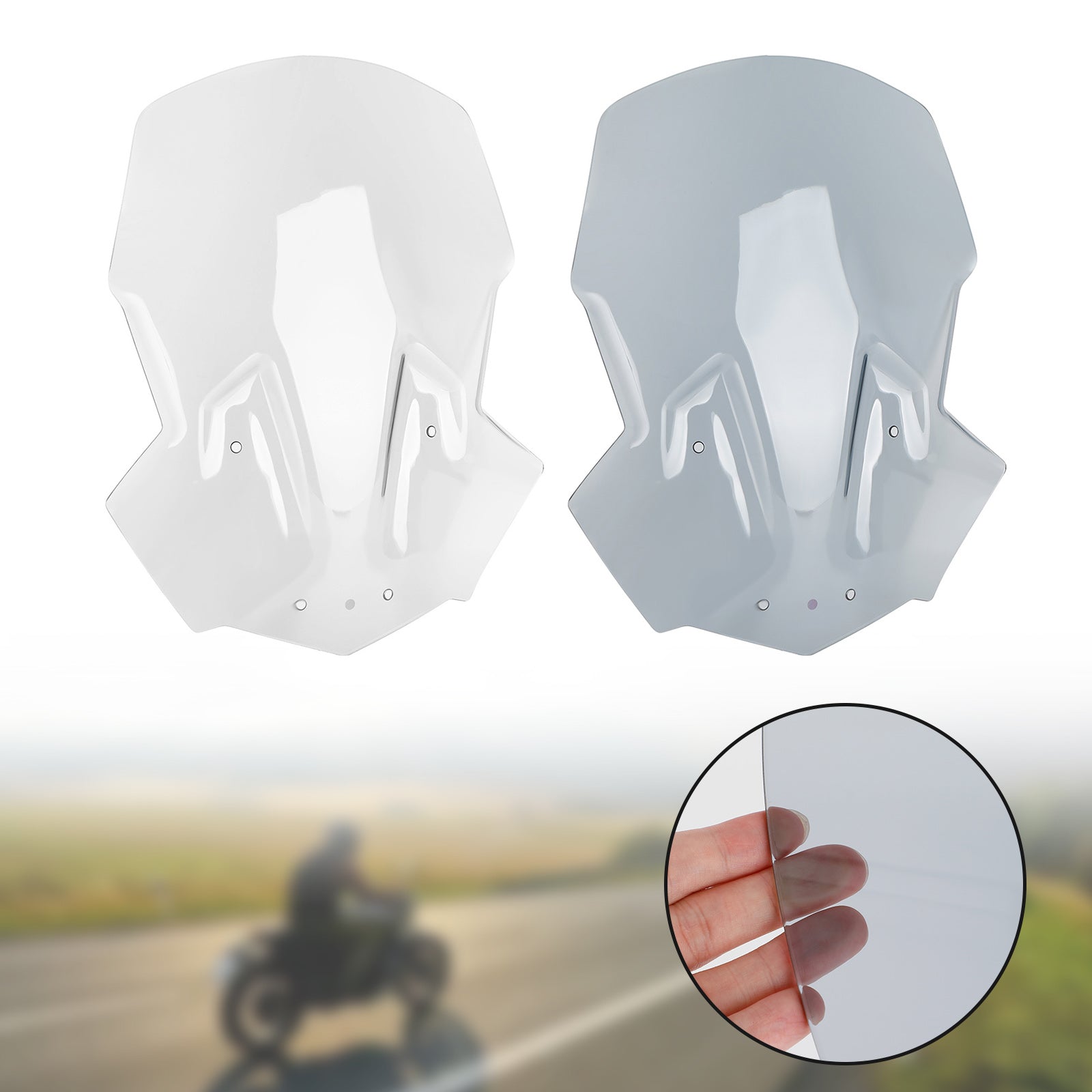 2018-2021 TRIUMPH Tiger 800 XC Windshield WindScreen Generic