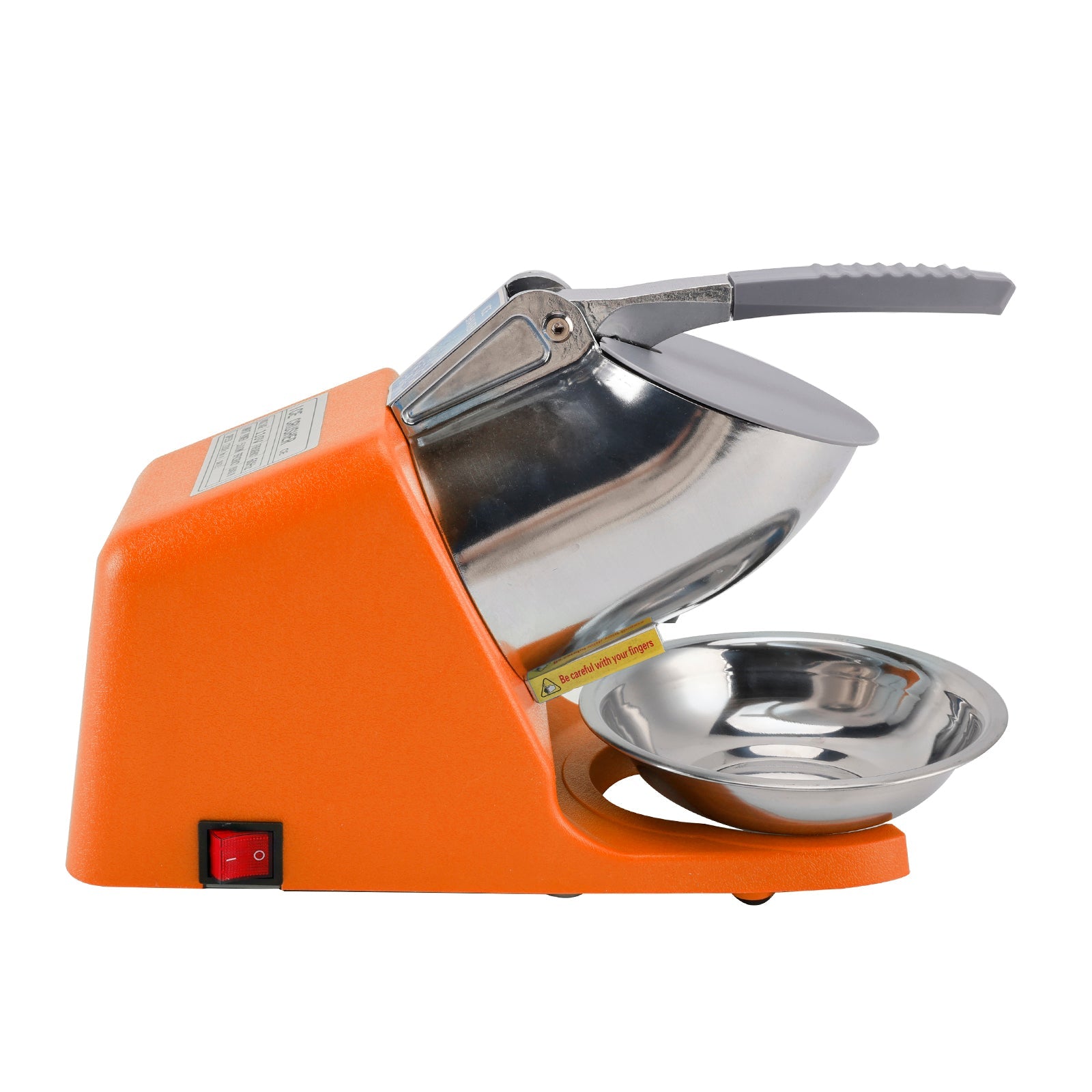 UK Plug Electric Ice Crusher Machine Ice Shaver Shaved Ice Snow Cone Maker 500W
