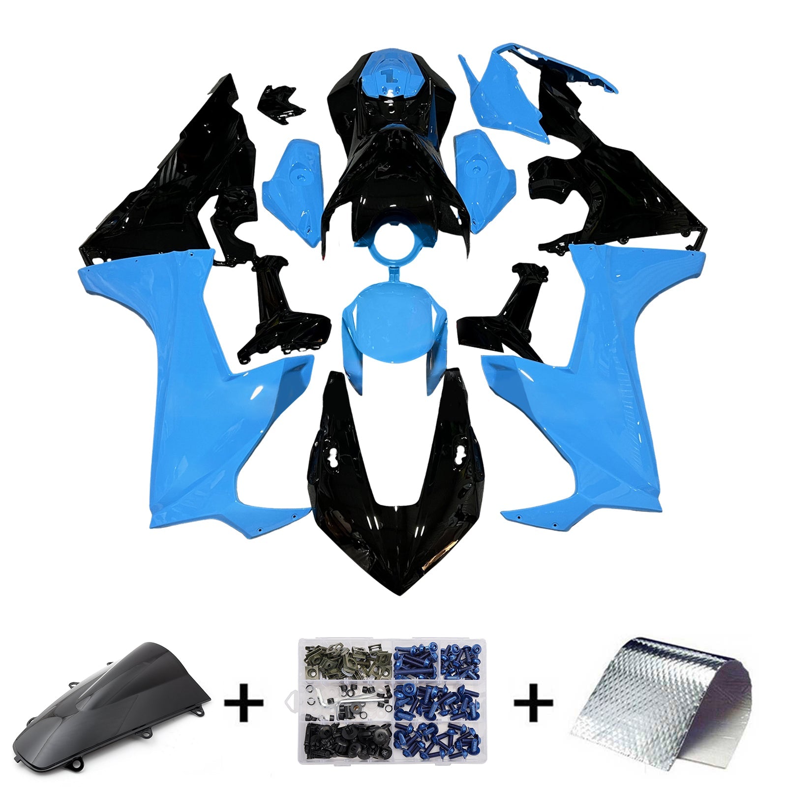 Injection Fairing Kit Bodywork Plastic ABS For Honda CBR1000RR 2017-2023