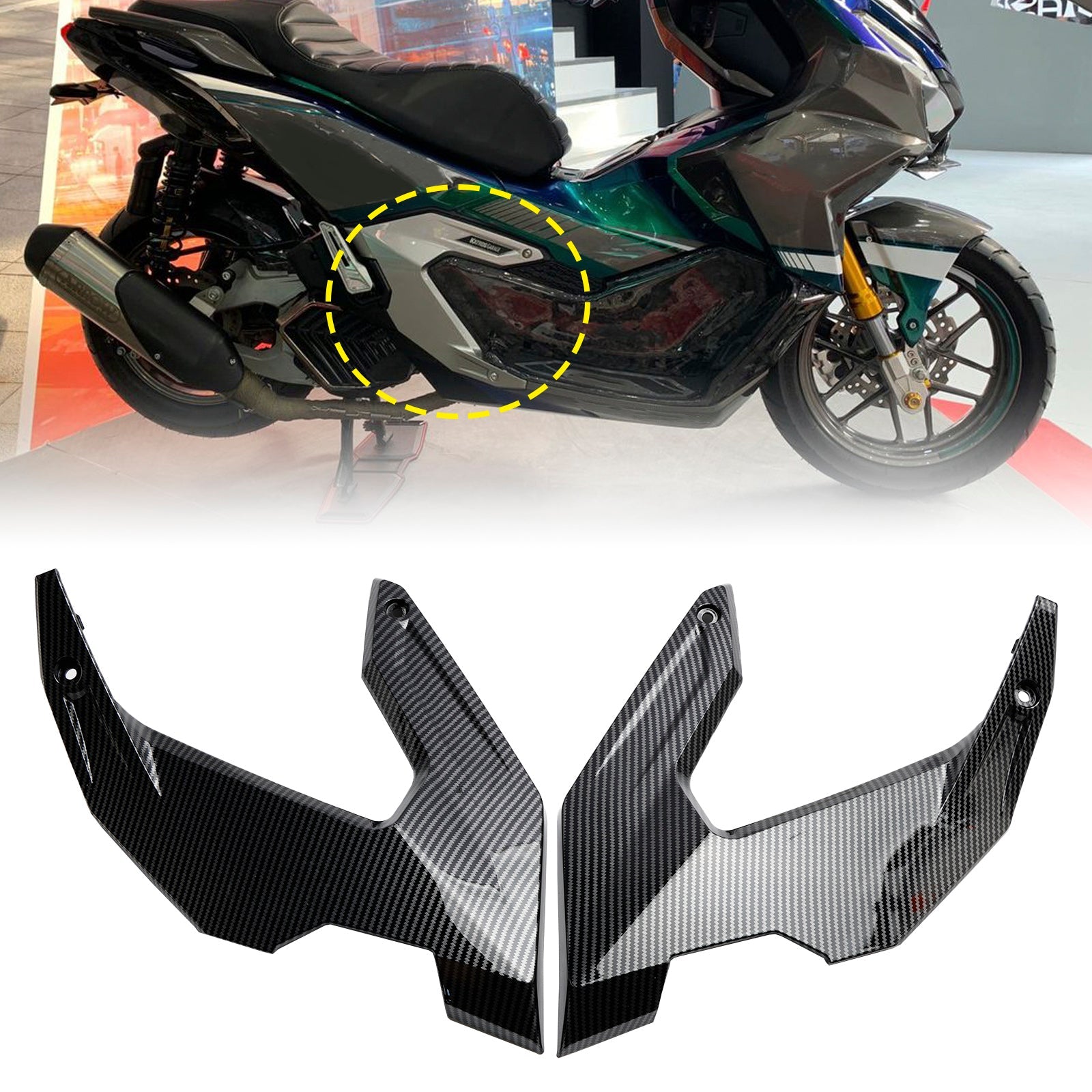 2023-2024 Honda ADV 160 Frame Side Cover Guard Fairing