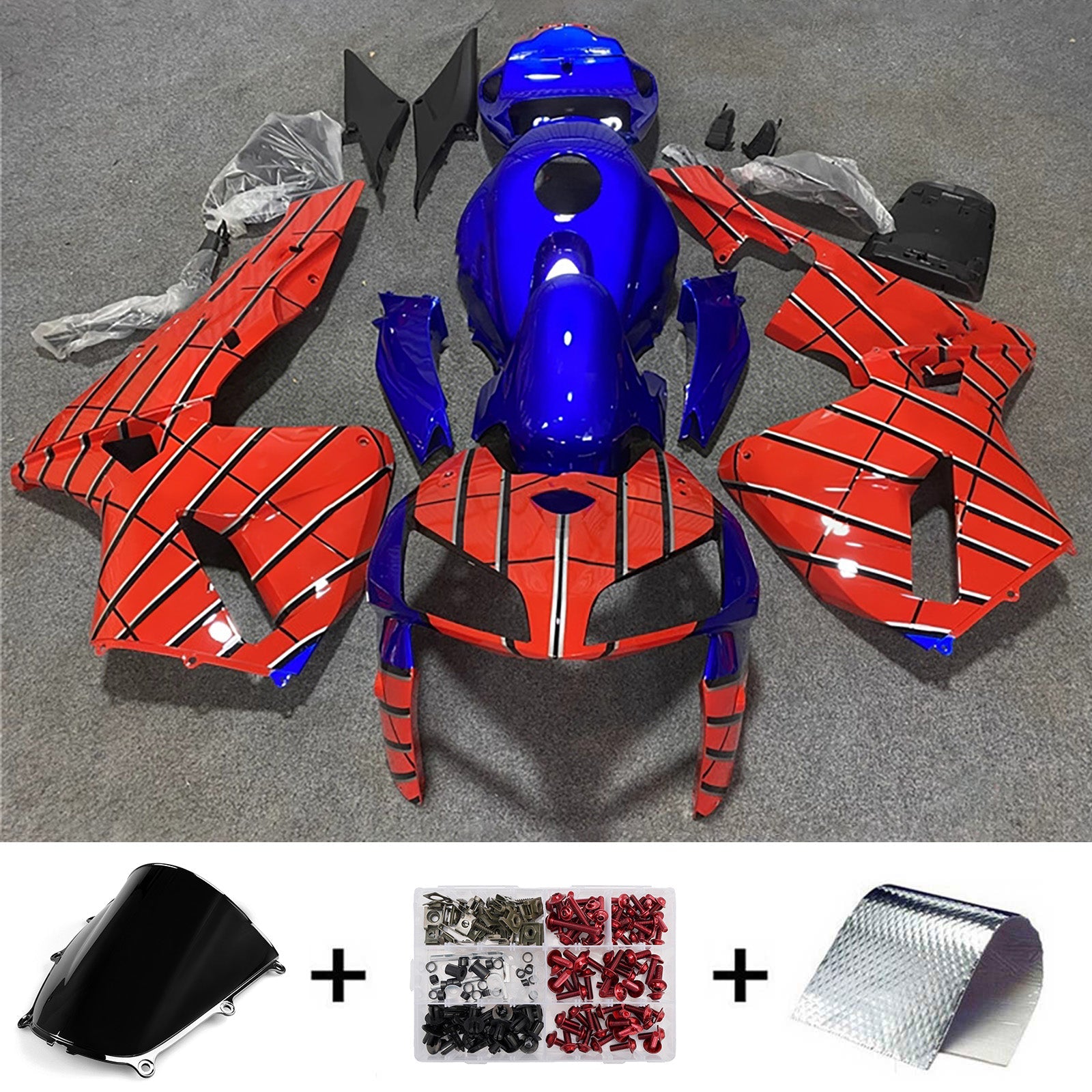 Injection Fairing Kit Bodywork Plastic ABS For Honda CBR600RR 2005-2006 F5