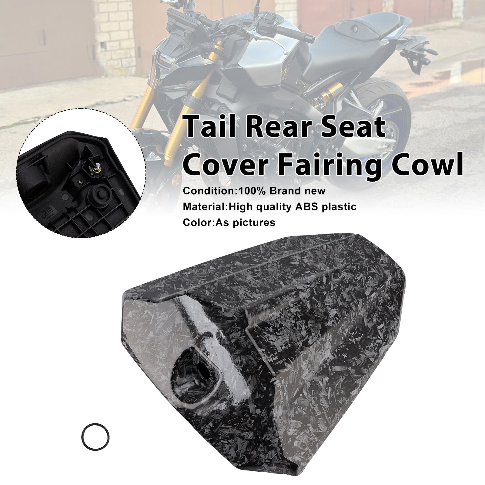 2024-2026 For Yamaha MT-09 / SP Tail Rear Seat Cover Fairing Cowl