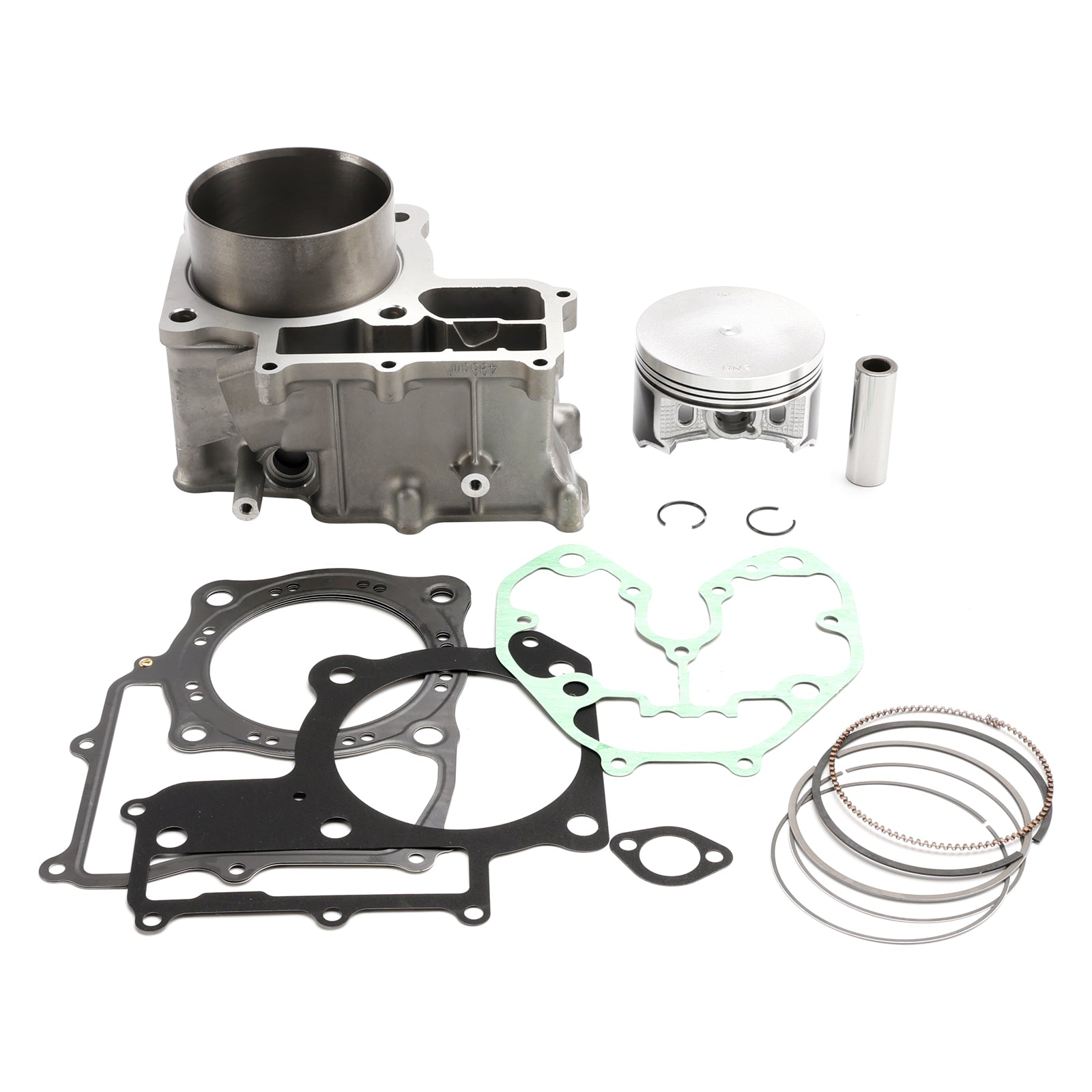 2001-2014 Honda TRX500FA FourTrax Foreman Rubicon Cylinder Jug Piston Top End Gaskets Repair Kit 12100-HN2-000 12251-HN2-003