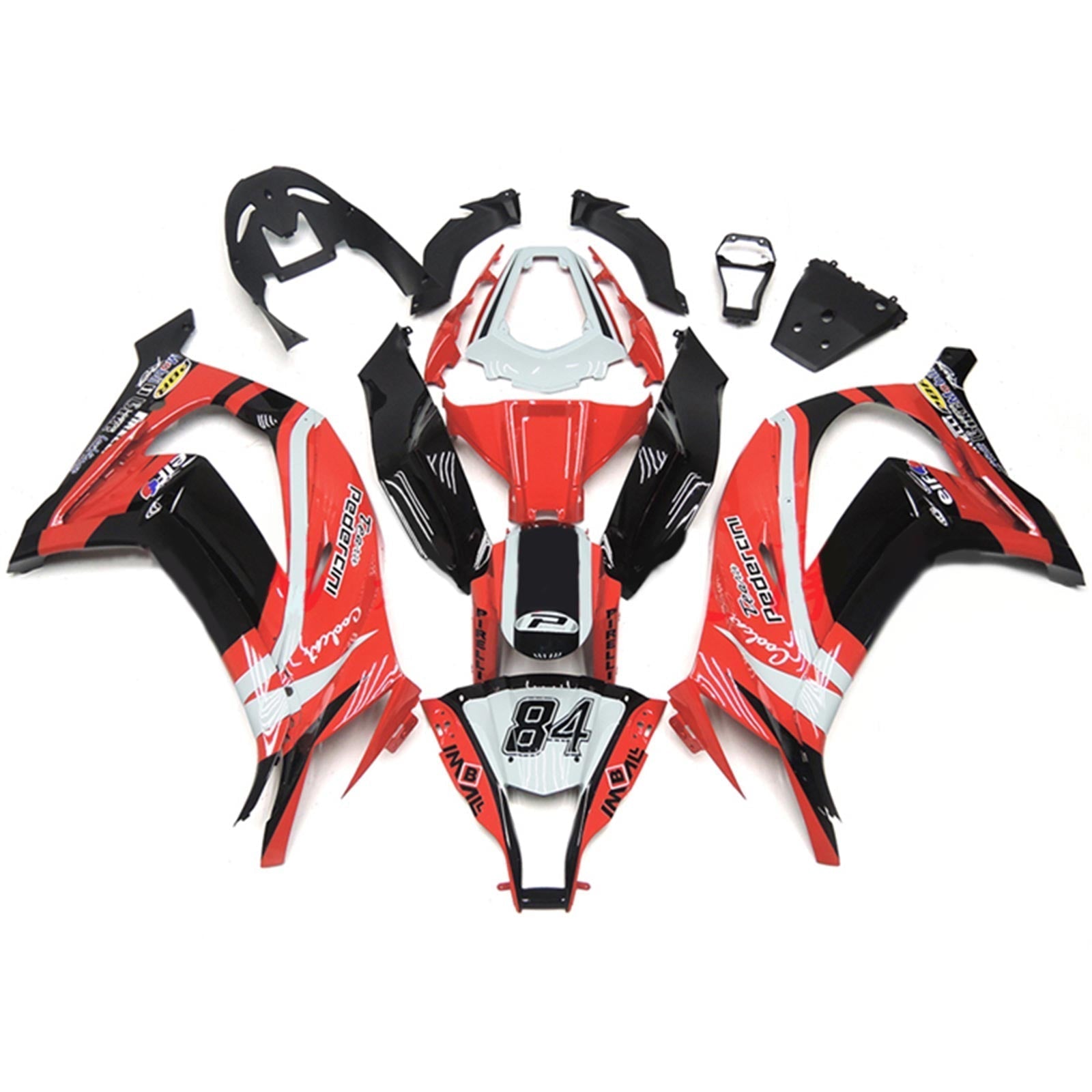 2011-2015 Kawasaki ZX10R Fairing Kit Bodywork Plastic ABS
