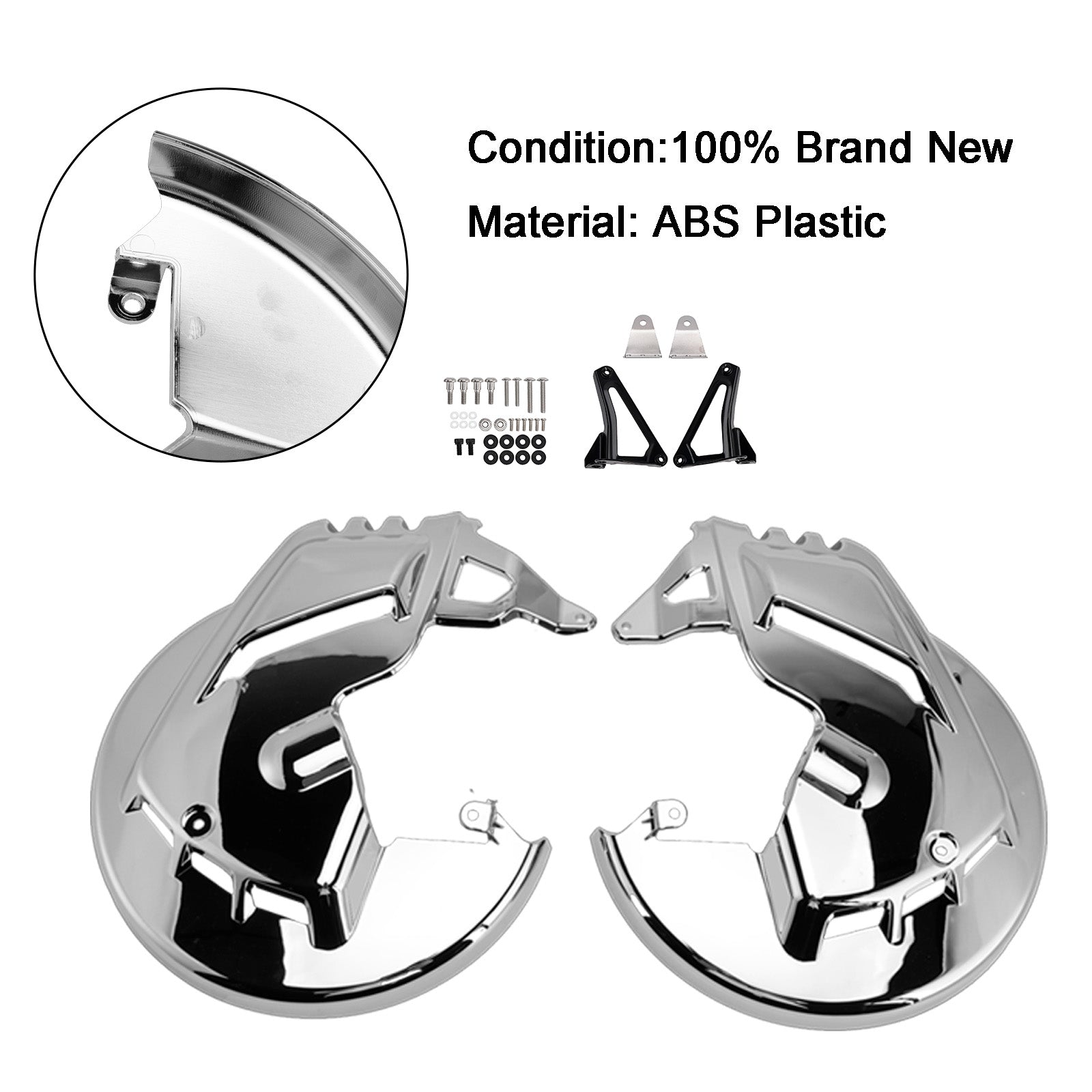 2013-2015 For Honda F6B Front Brake Disc Rotor Covers
